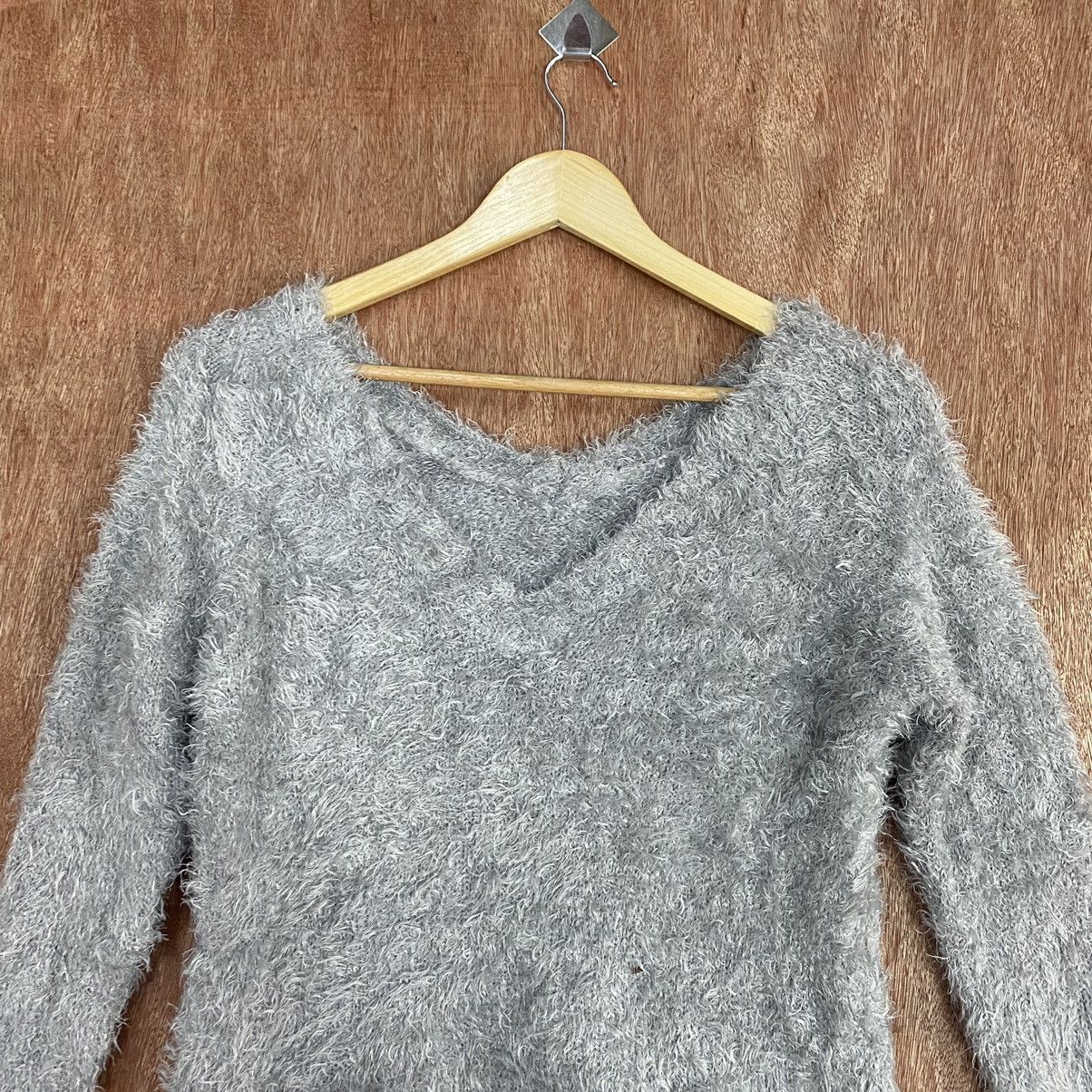 Homespun Knitwear Flower Circle Mohair Shag Shaggy Knitwear #0390 Size US S / EU 44-46 / 1 - 2 Thumbnail