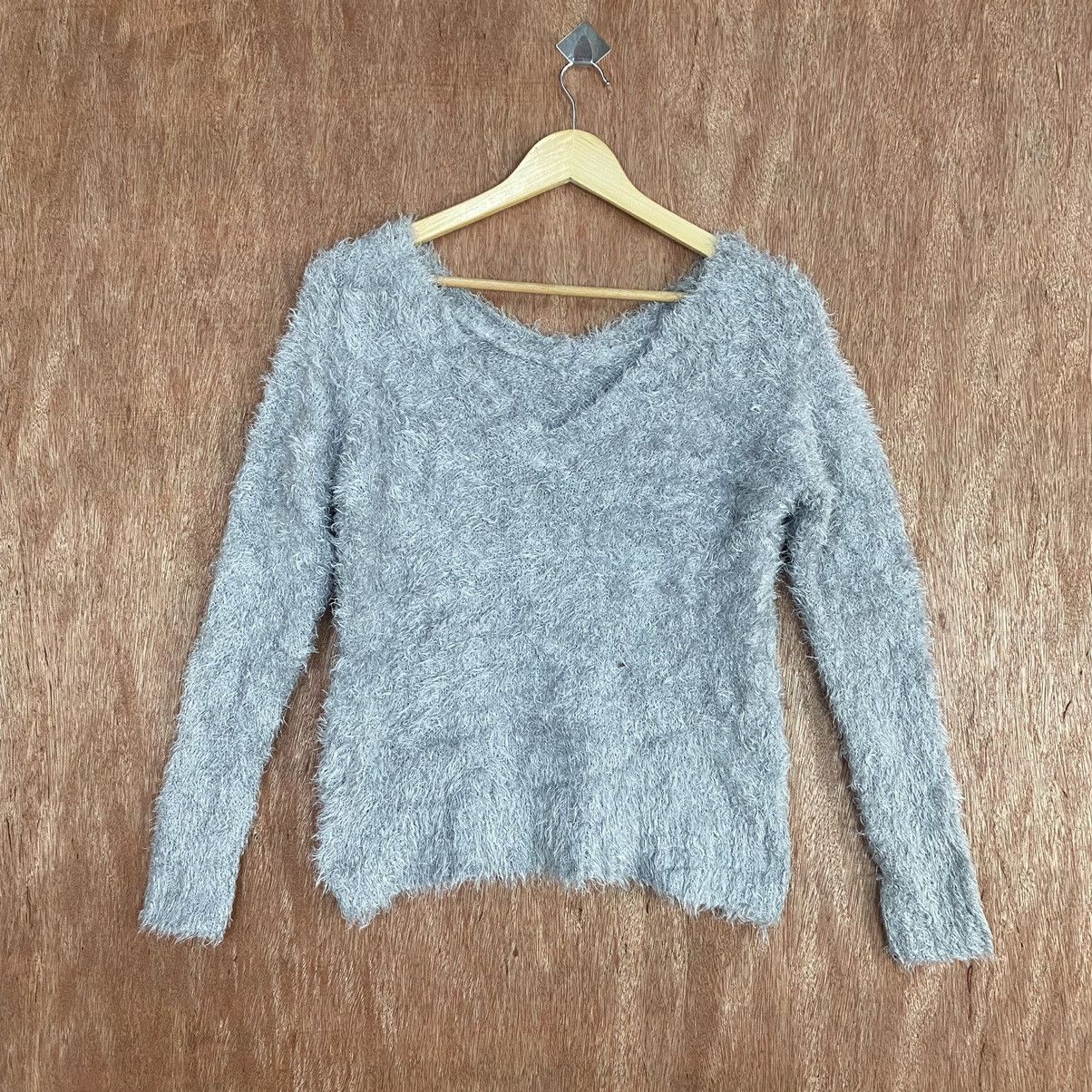 Homespun Knitwear Flower Circle Mohair Shag Shaggy Knitwear #0390 Size US S / EU 44-46 / 1 - 1 Thumbnail