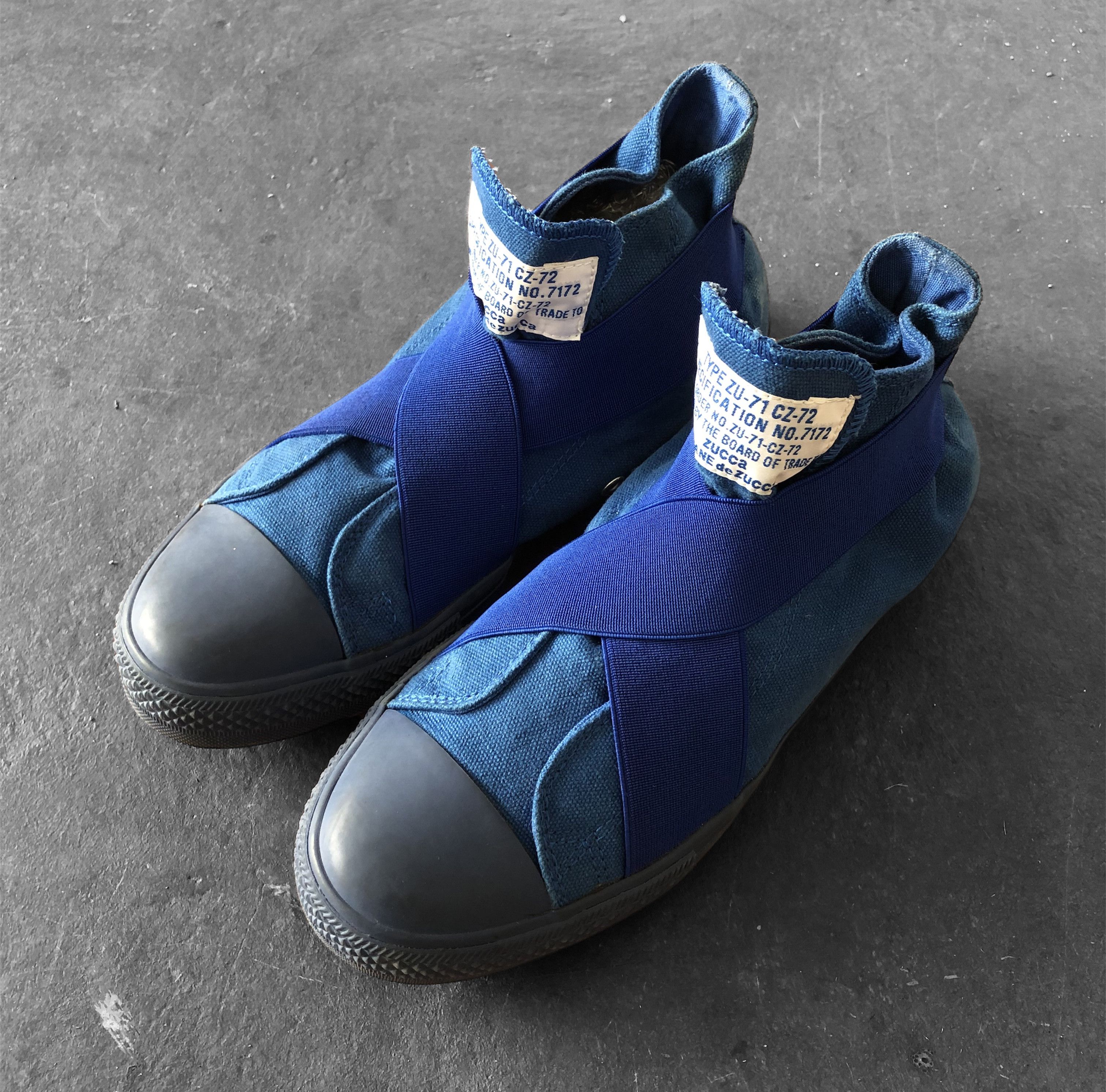 RARE🔥CABANE DE ZUCCA TYPE ZU-71 HI-TOP SLIP ON SNEAKERS