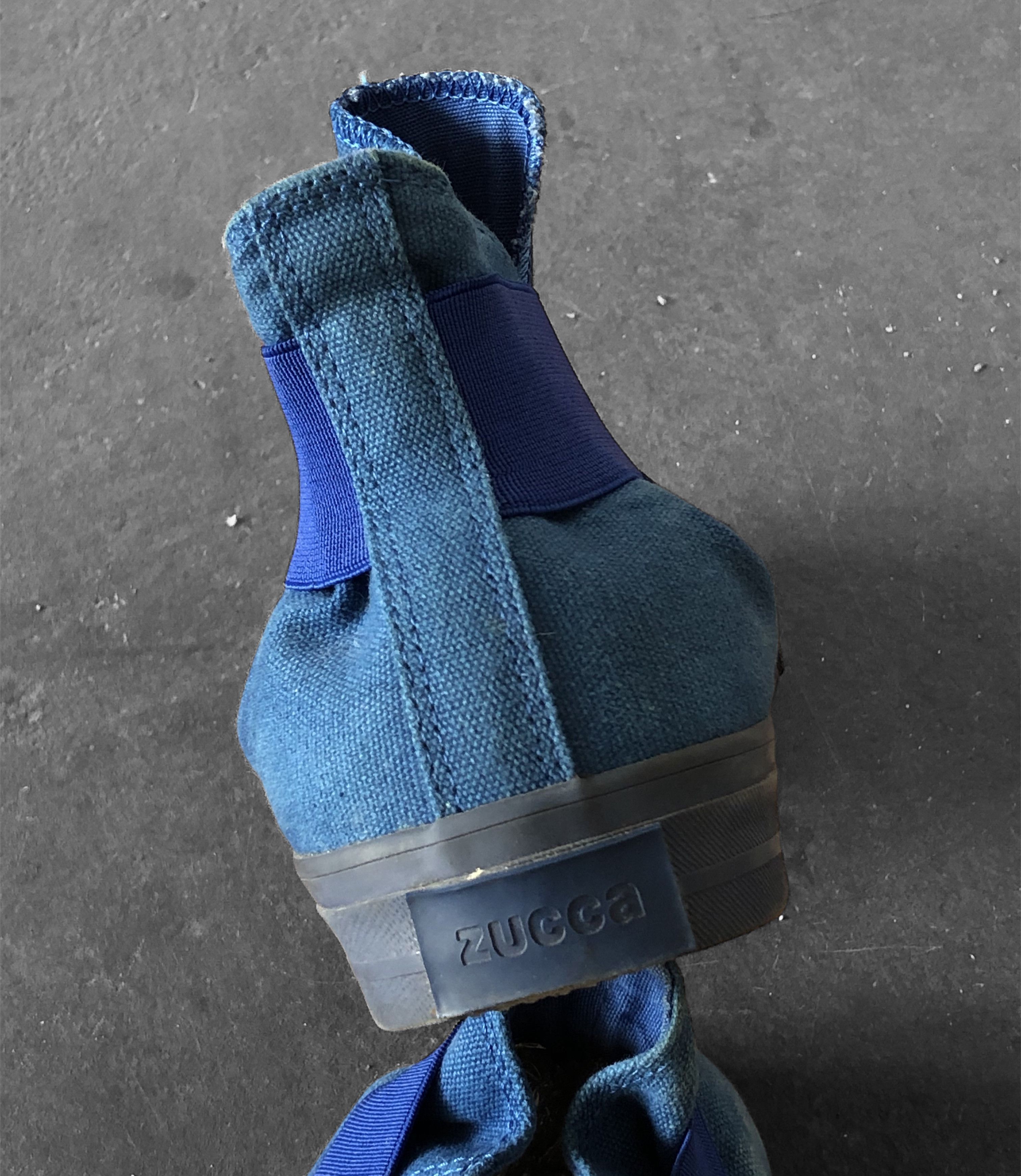 CABANE de ZUCCa × Japanese Brand RARE🔥CABANE DE ZUCCA TYPE ZU-71 HI-TOP SLIP ON SNEAKERS Size US 7 / EU 40 - 5 Thumbnail