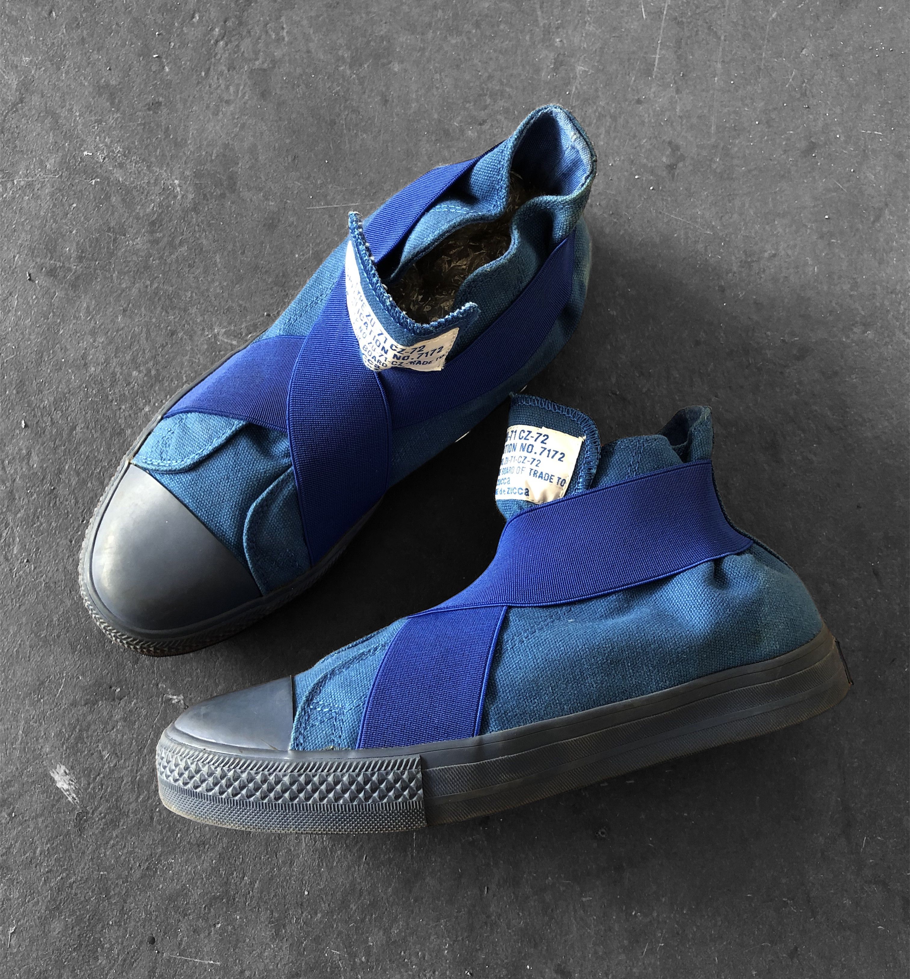 CABANE de ZUCCa × Japanese Brand RARE🔥CABANE DE ZUCCA TYPE ZU-71 HI-TOP SLIP ON SNEAKERS Size US 7 / EU 40 - 2 Thumbnail