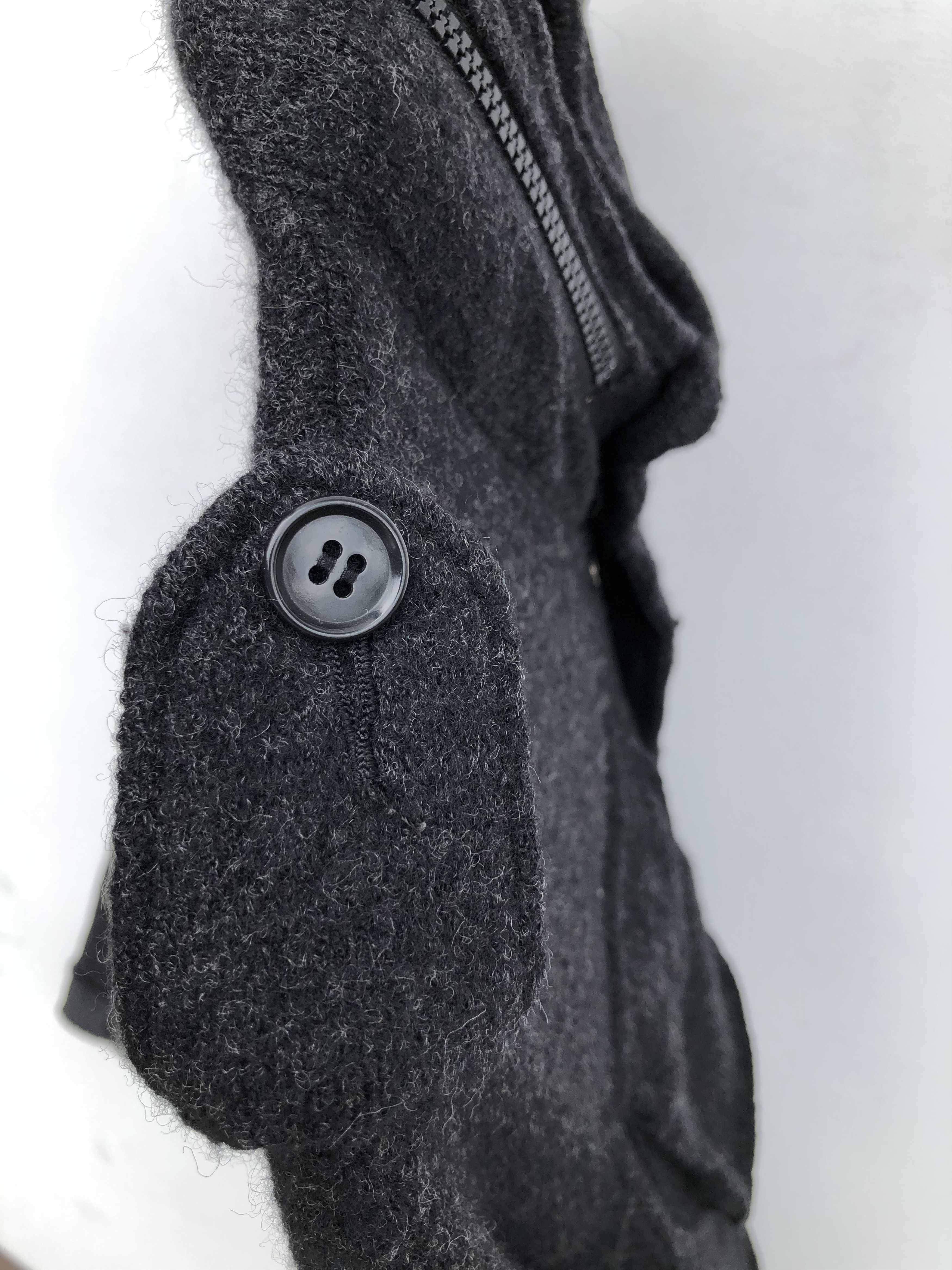 CABANE de ZUCCa ZUCCA TACTICAL WOOL HOODED COAT Size US S / EU 44-46 / 1 - 9 Thumbnail