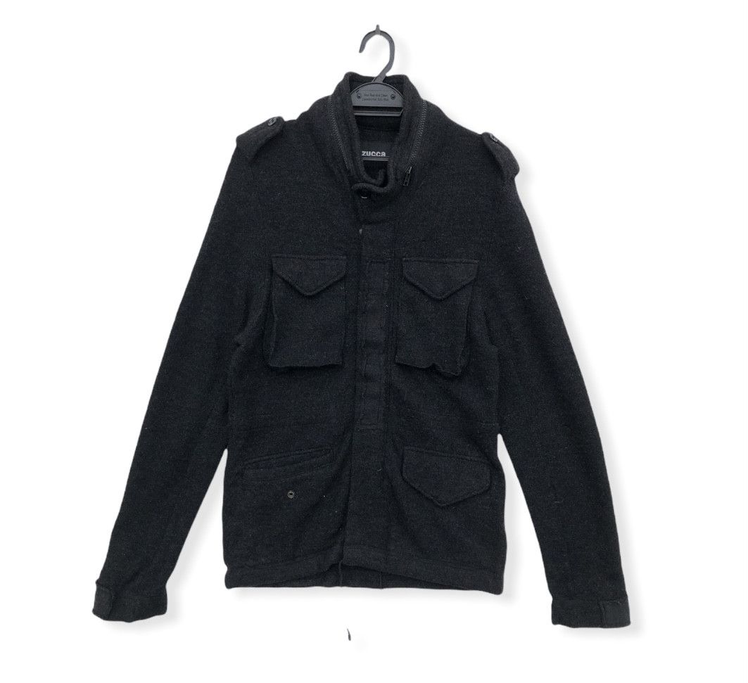 CABANE de ZUCCa ZUCCA TACTICAL WOOL HOODED COAT Size US S / EU 44-46 / 1 - 1 Thumbnail