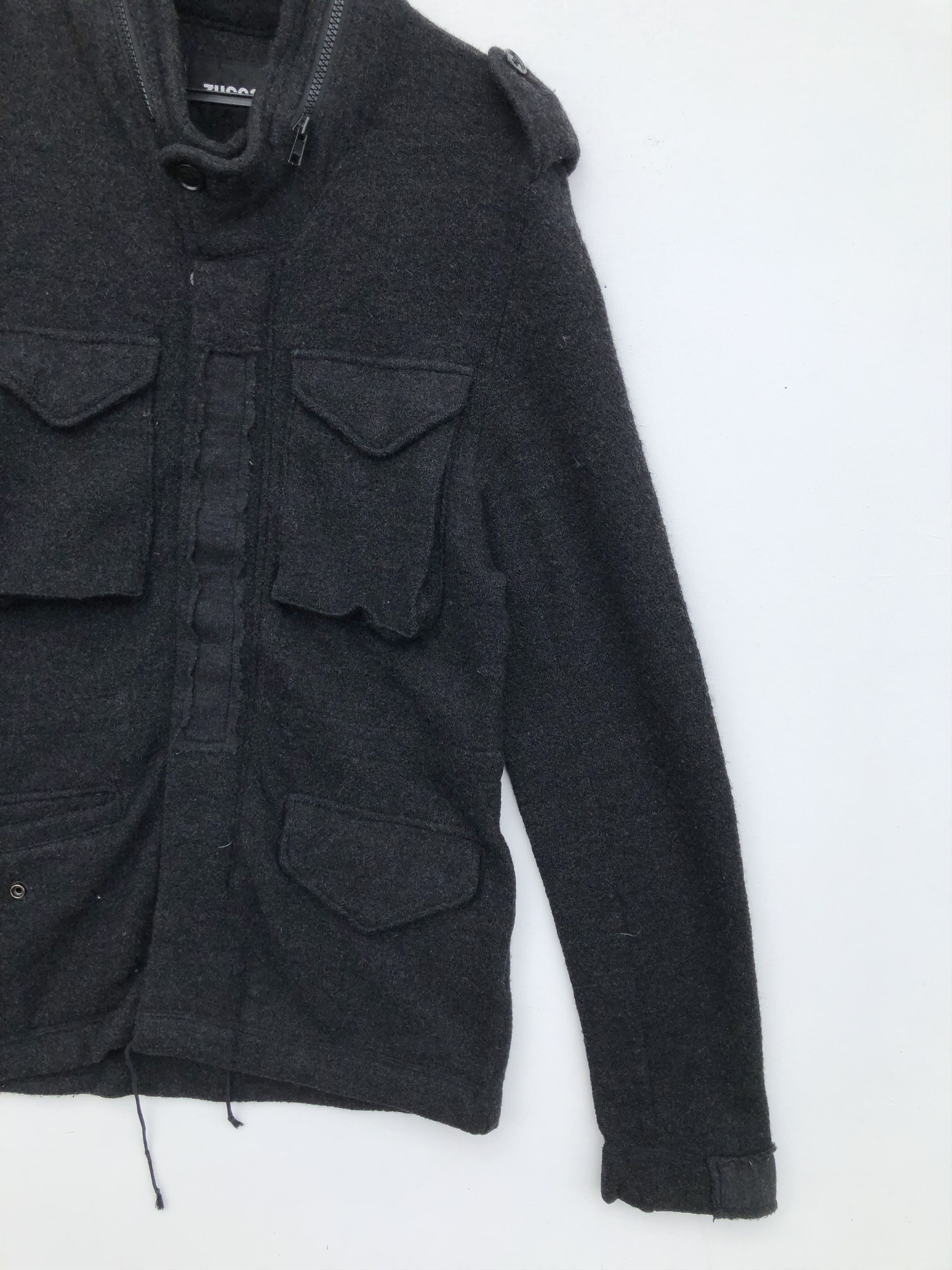 CABANE de ZUCCa ZUCCA TACTICAL WOOL HOODED COAT Size US S / EU 44-46 / 1 - 4 Thumbnail
