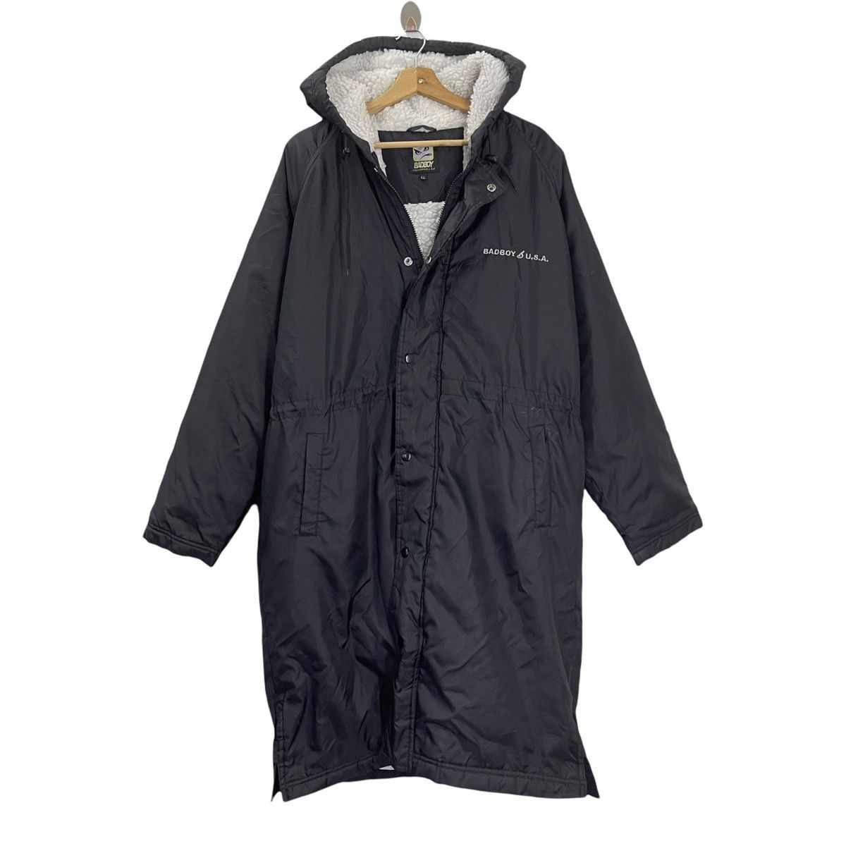 Vintage Vintage Bad Boy Big Logo Long Jacket Raincoat Saiz XL Size US XL / EU 56 / 4 - 5 Thumbnail
