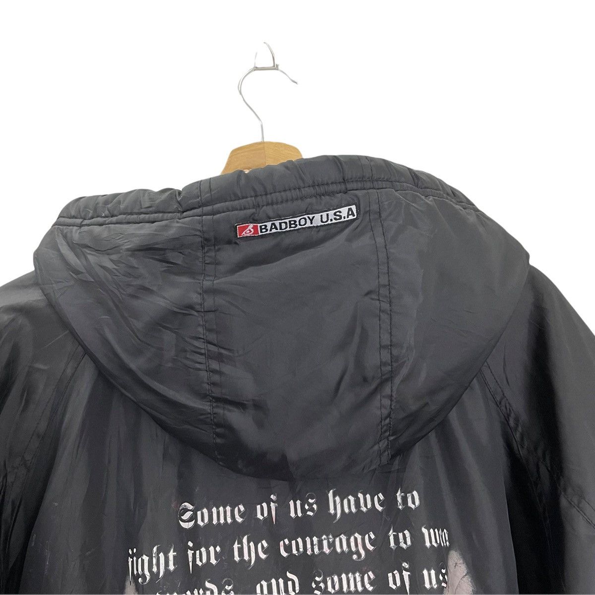 Vintage Vintage Bad Boy Big Logo Long Jacket Raincoat Saiz XL Size US XL / EU 56 / 4 - 3 Thumbnail