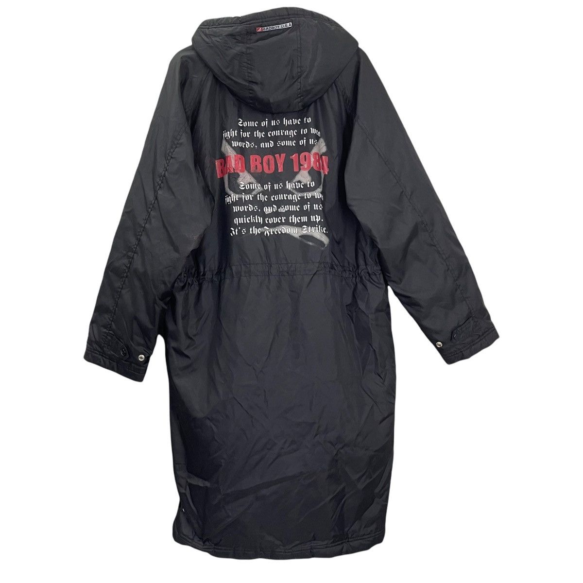 Vintage Vintage Bad Boy Big Logo Long Jacket Raincoat Saiz XL Size US XL / EU 56 / 4 - 1 Thumbnail