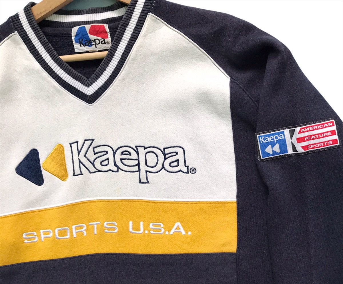 Japanese Brand × Kappa × Vintage Kaepa Embroidered Big Logo Pullover Sweatshirt Size M Size US M / EU 48-50 / 2 - 6 Thumbnail