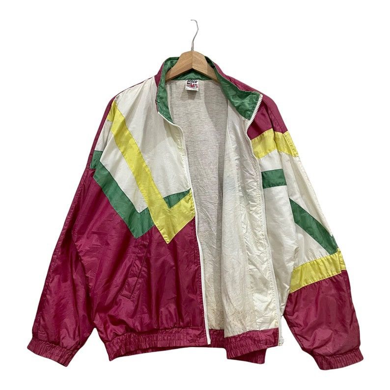 Vintage!! Multicolour Prince Tennis Windbreaker Jacket
