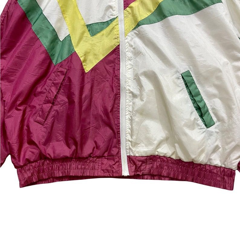 Vintage!! Multicolour Prince Tennis Windbreaker Jacket