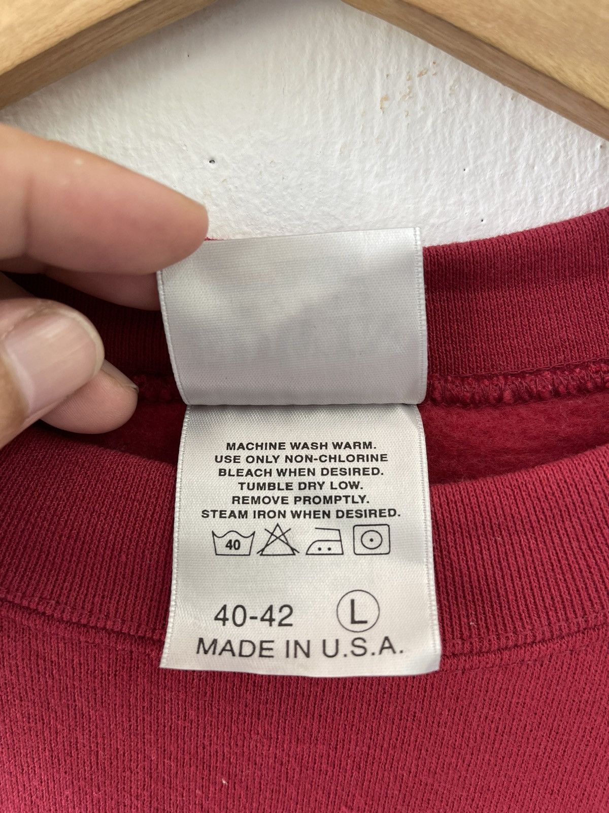 Edwin Vintage 90’s Edwin Plain Crewneck Sweatshirt Size M Size US M / EU 48-50 / 2 - 8 Thumbnail