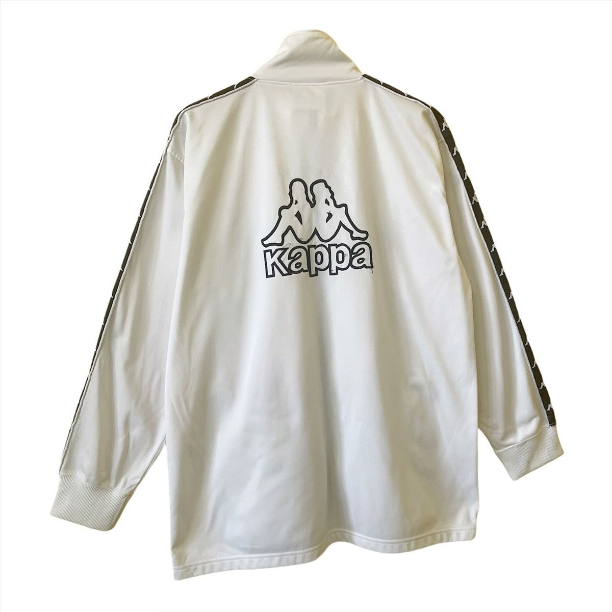 Kappa × Vintage Vintage 90s Kappa Embroidered Big Logo Fullzip Light Jacket Size US M / EU 48-50 / 2 - 2 Thumbnail