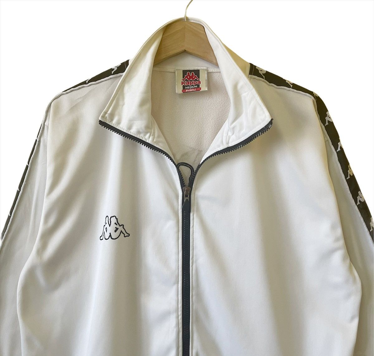 Kappa × Vintage Vintage 90s Kappa Embroidered Big Logo Fullzip Light Jacket Size US M / EU 48-50 / 2 - 6 Thumbnail