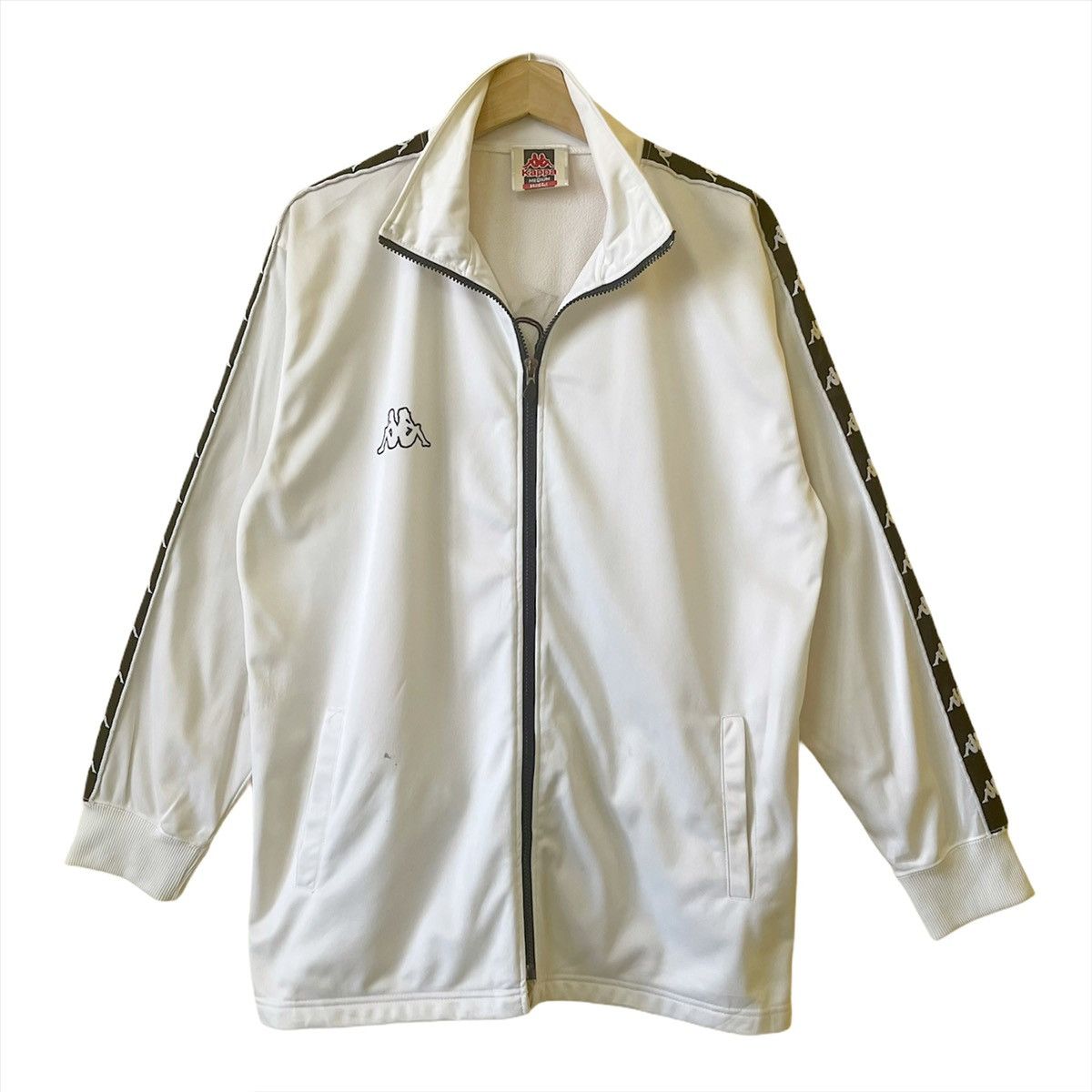 Kappa × Vintage Vintage 90s Kappa Embroidered Big Logo Fullzip Light Jacket Size US M / EU 48-50 / 2 - 5 Thumbnail
