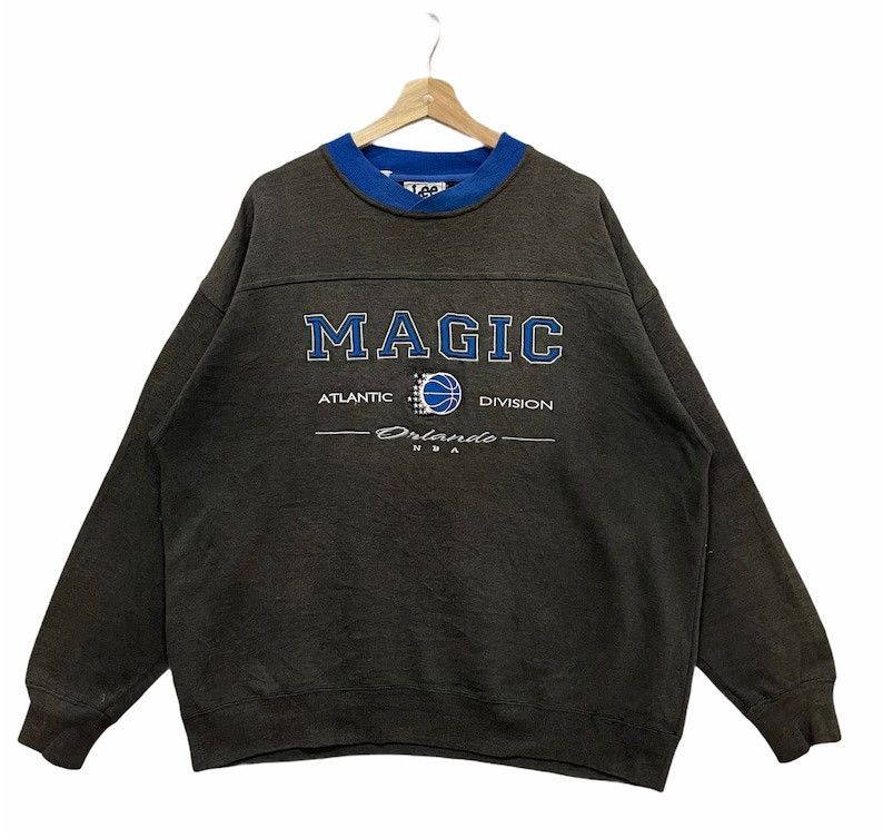 NBA Rare Vintage 80s ORLANDO MAGIC NBA Sweatshirt Size US XL / EU 56 / 4 - 2 Thumbnail