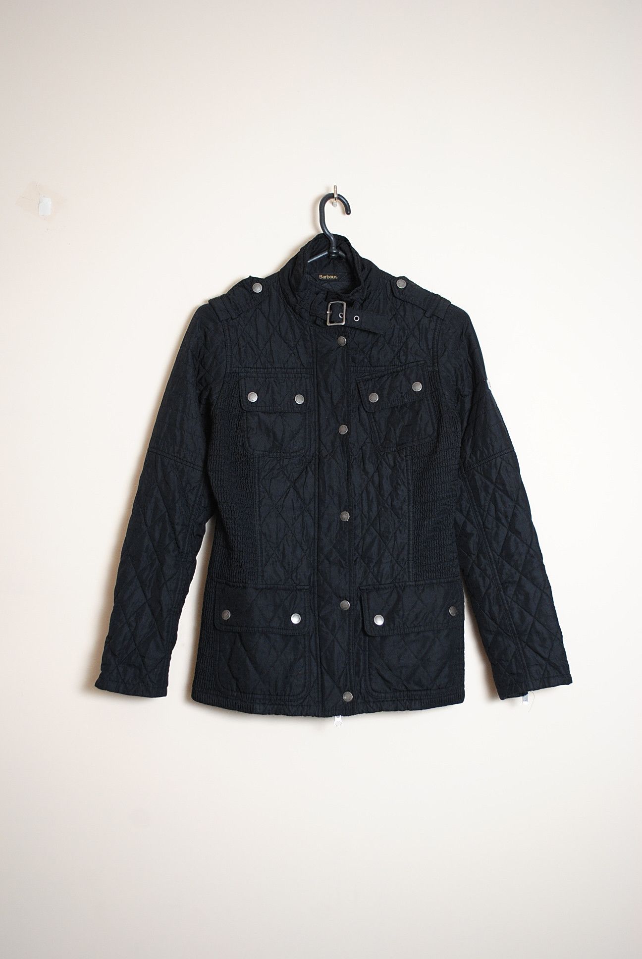 Barbour Barbour International Womens Fireblade Ribbed Quilted Jacket ...