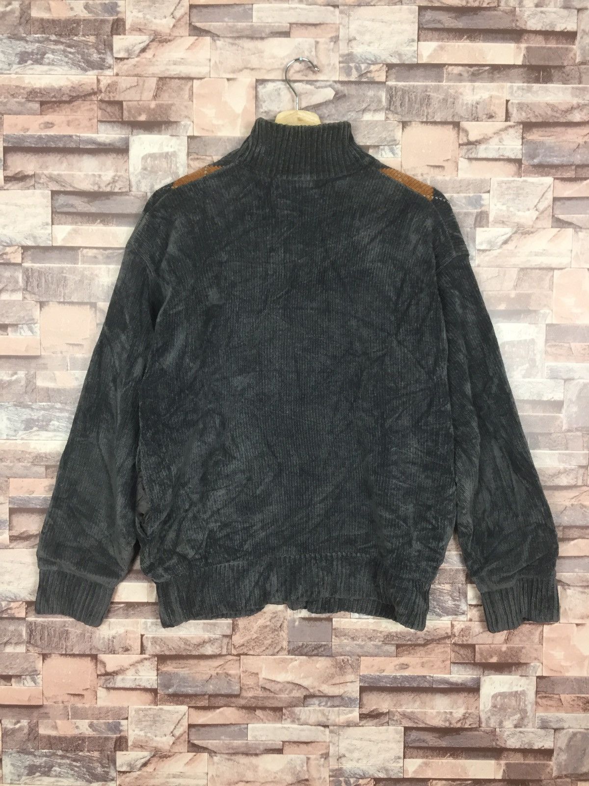 Japanese Brand Spario Cudroy Zipper Sweater#13-5 Size US M / EU 48-50 / 2 - 2 Thumbnail