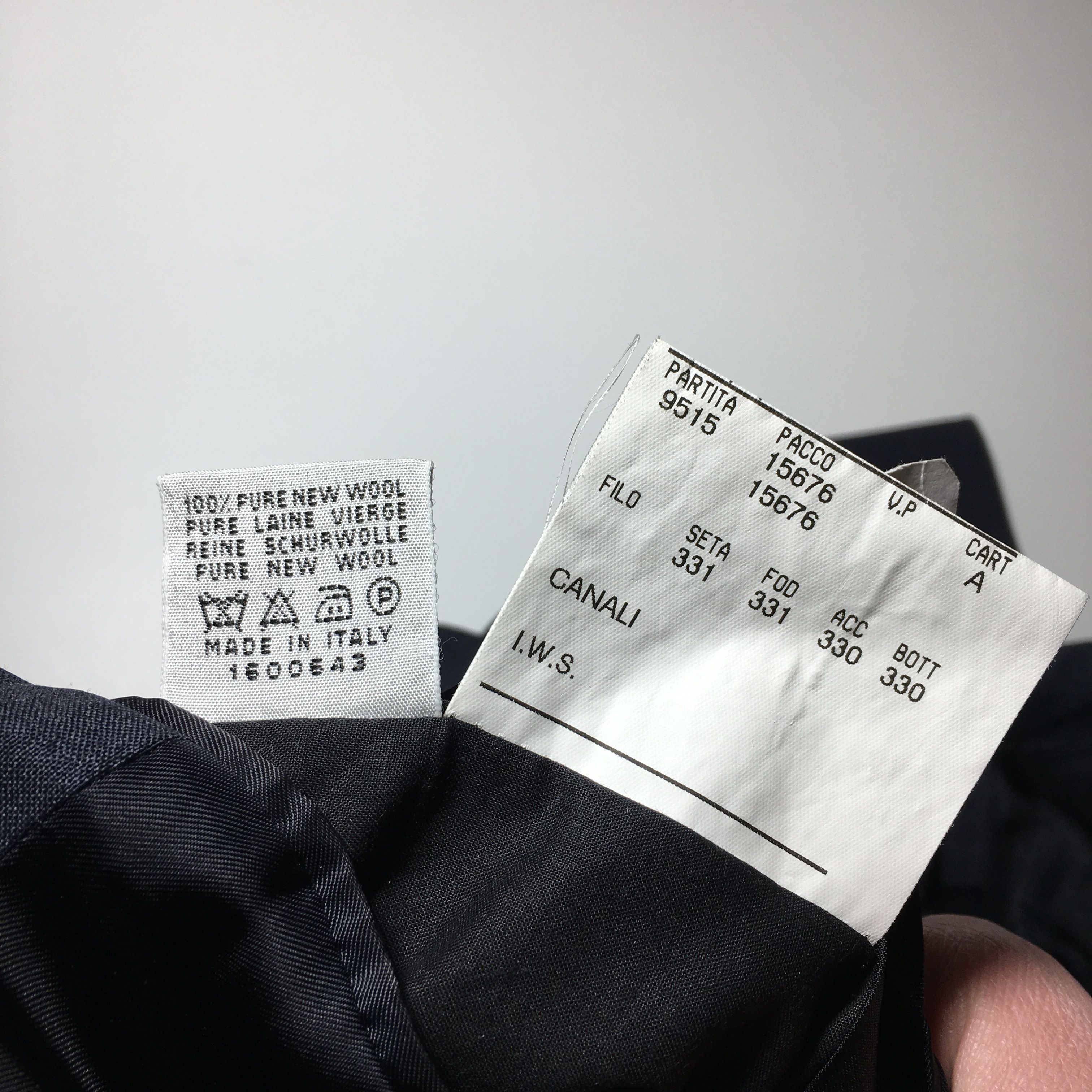 Canali Canali Gray 3 Button Blazer Jacket Size 40R Size 40R - 10 Thumbnail