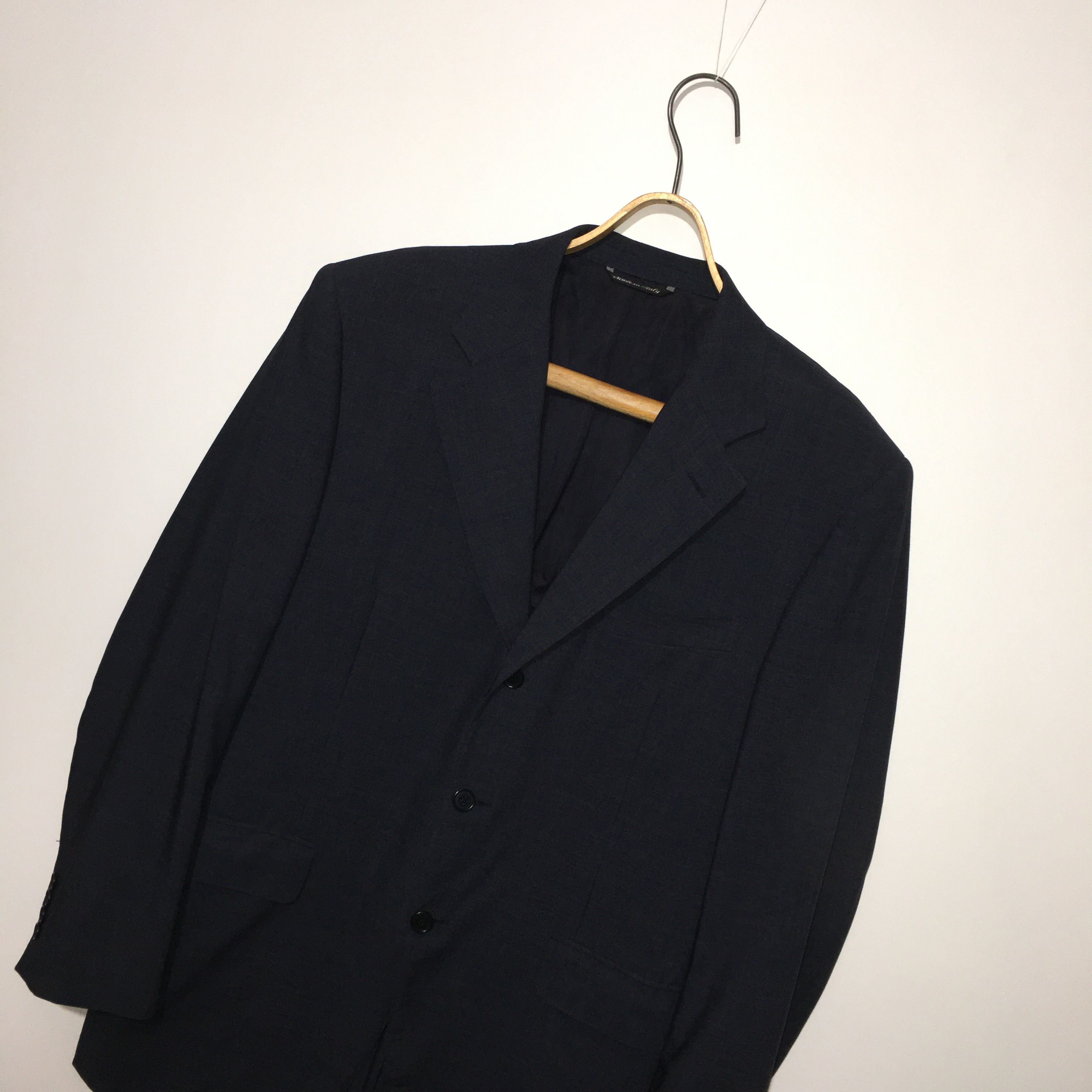 Canali Canali Gray 3 Button Blazer Jacket Size 40R Size 40R - 3 Thumbnail