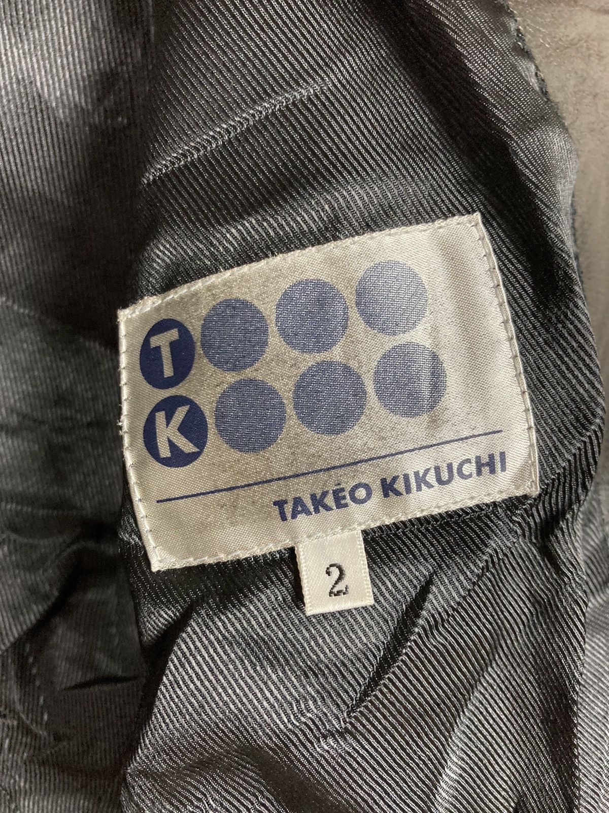 Japanese Brand × Takeo Kikuchi TAKEO KIKUCHI LEATHER LONG JACKETS Size US XS / EU 42 / 0 - 4 Thumbnail