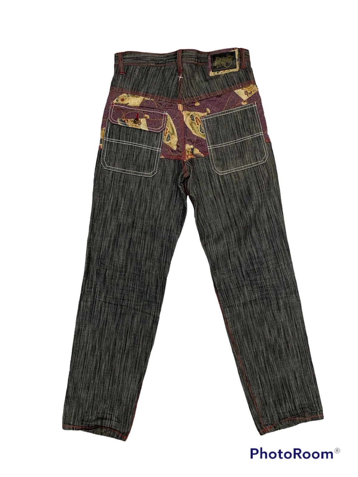 Designer East20box denim pant art Japan design mutipocket Size US 31 - 1 Thumbnail