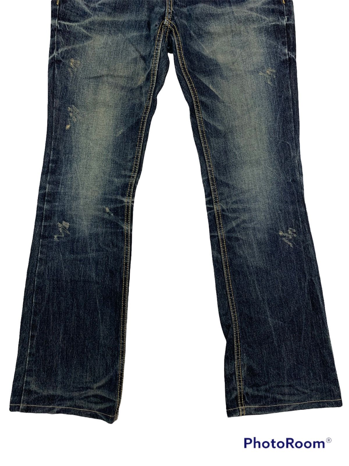 Designer Lolita denim pant exotic Vintage denim Size US 31 - 6 Thumbnail