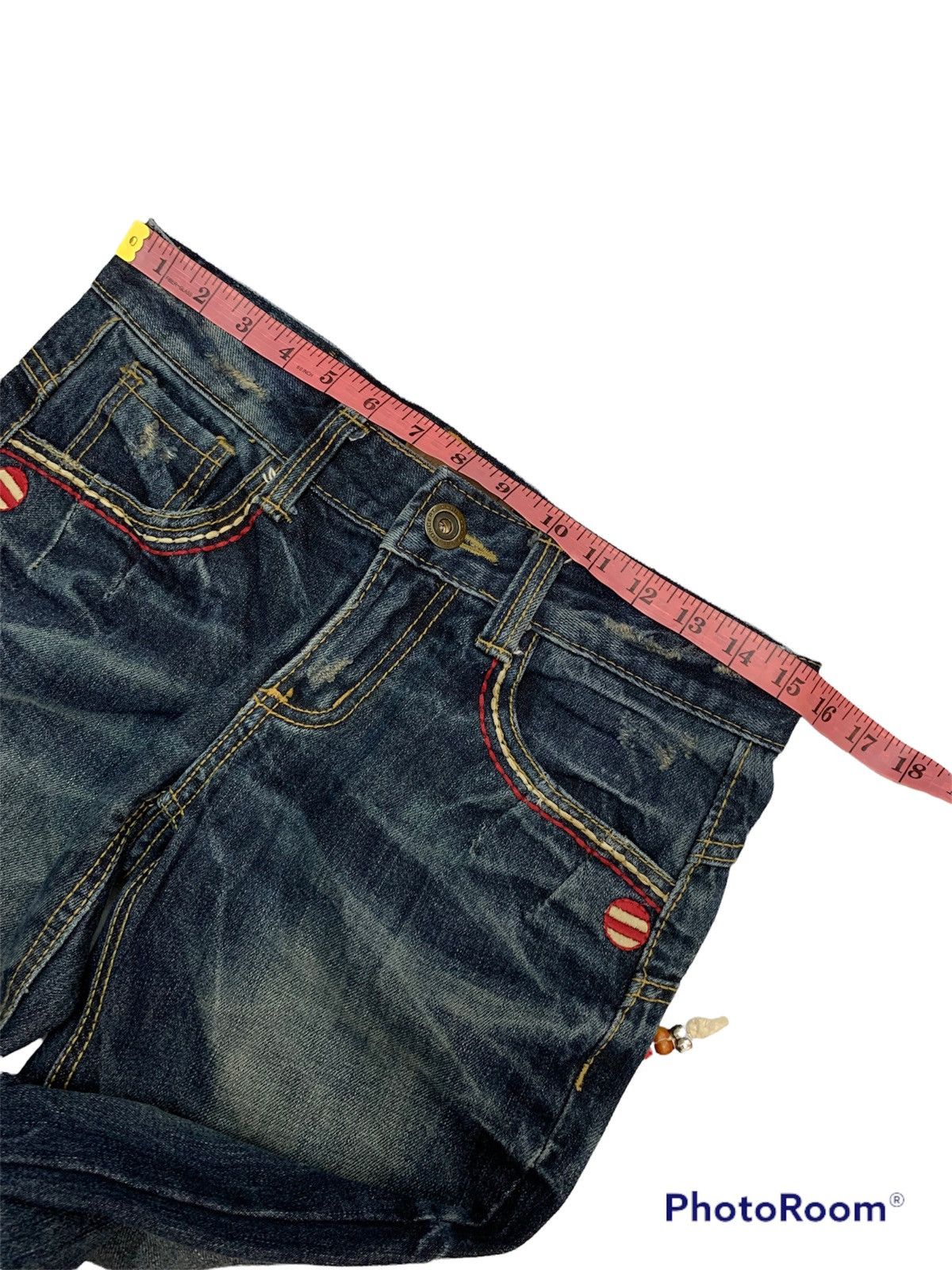 Designer Lolita denim pant exotic Vintage denim Size US 31 - 7 Thumbnail