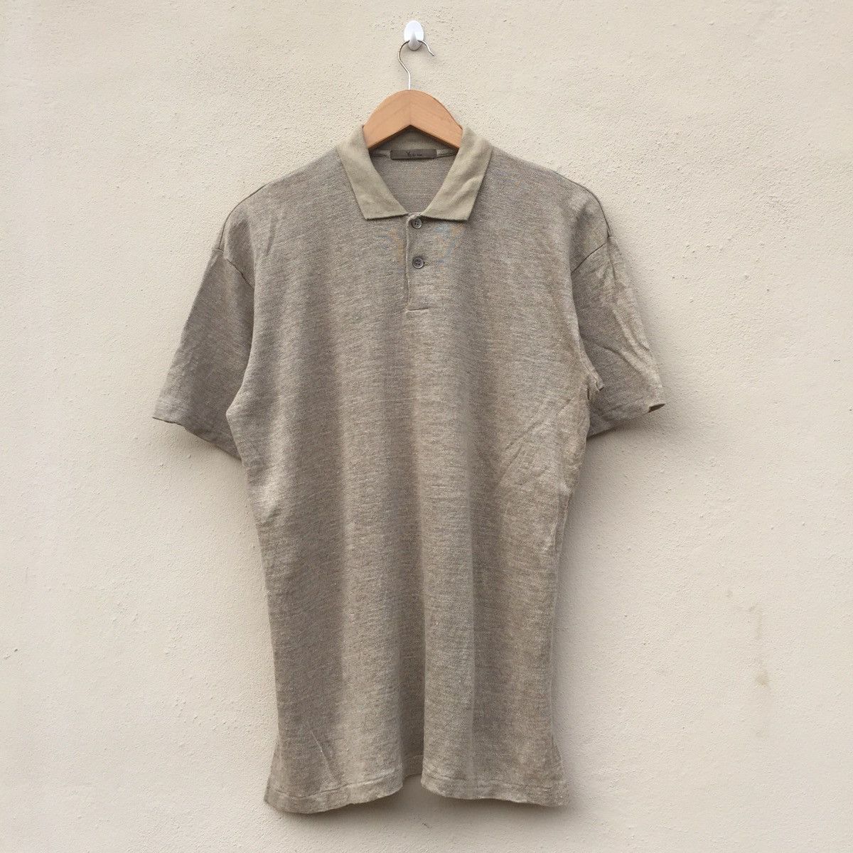 Y's for Men × Yohji Yamamoto Y’S FOR MEN BY YOHJI YAMAMOTO Nice Design polo T-Shirt Size US L / EU 52-54 / 3 - 1 Thumbnail