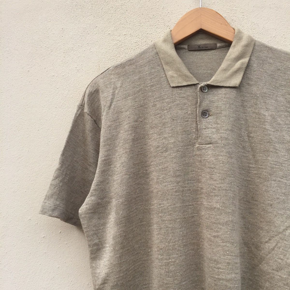 Y's for Men × Yohji Yamamoto Y’S FOR MEN BY YOHJI YAMAMOTO Nice Design polo T-Shirt Size US L / EU 52-54 / 3 - 4 Thumbnail