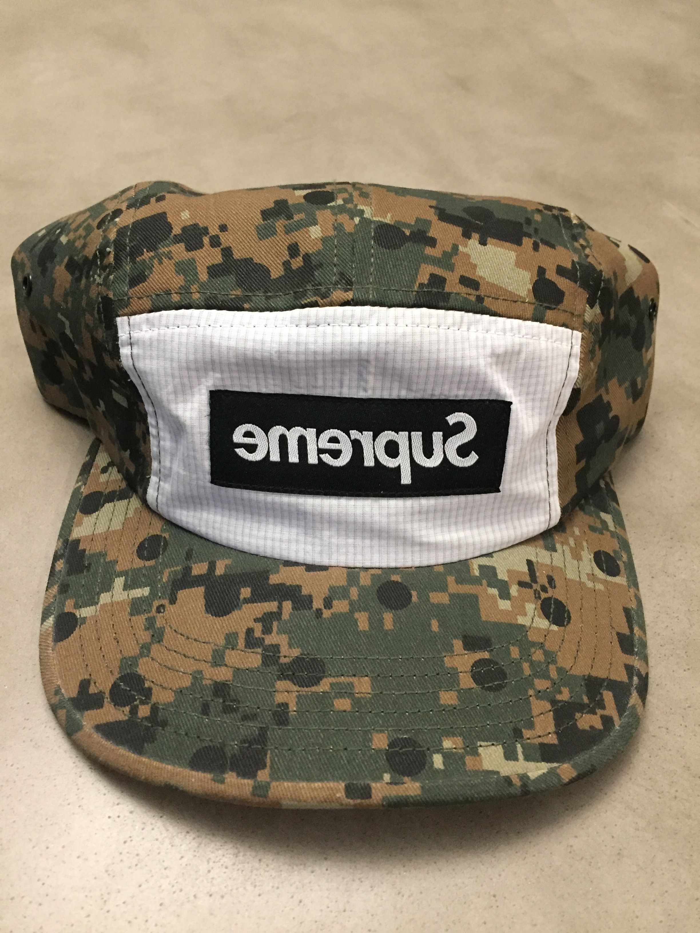 Supreme Military Camp Cap Olive Digi Camo