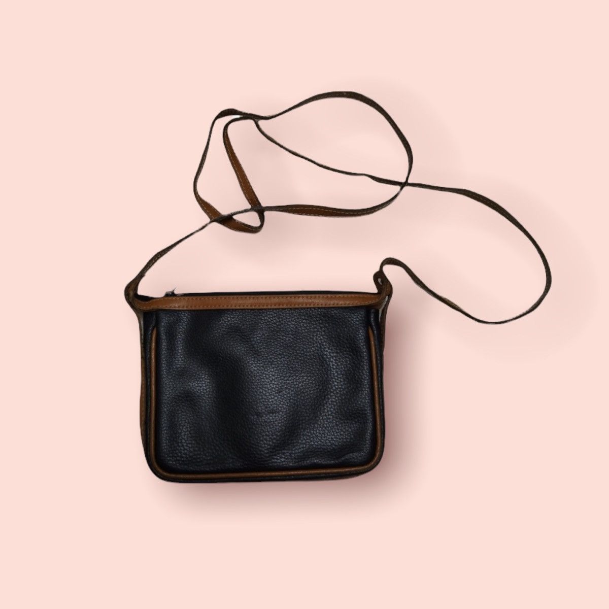 Andre Courreges COURREGES VINTAGE LEATHER MINI CROSSBODY SLING Size ONE SIZE - 8 Thumbnail