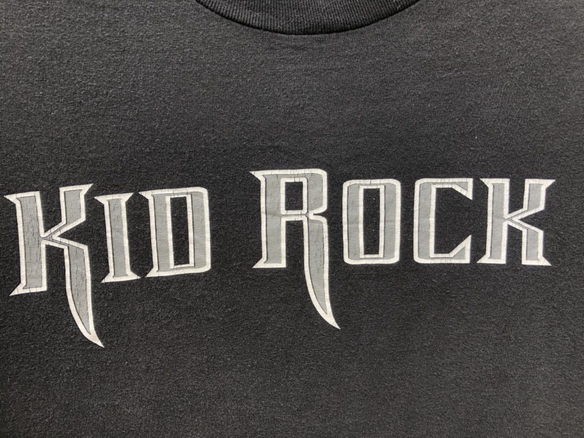 Band Tees Vintage 2000 Kid Rock American Bad Ass t shirt Size US L / EU 52-54 / 3 - 3 Thumbnail