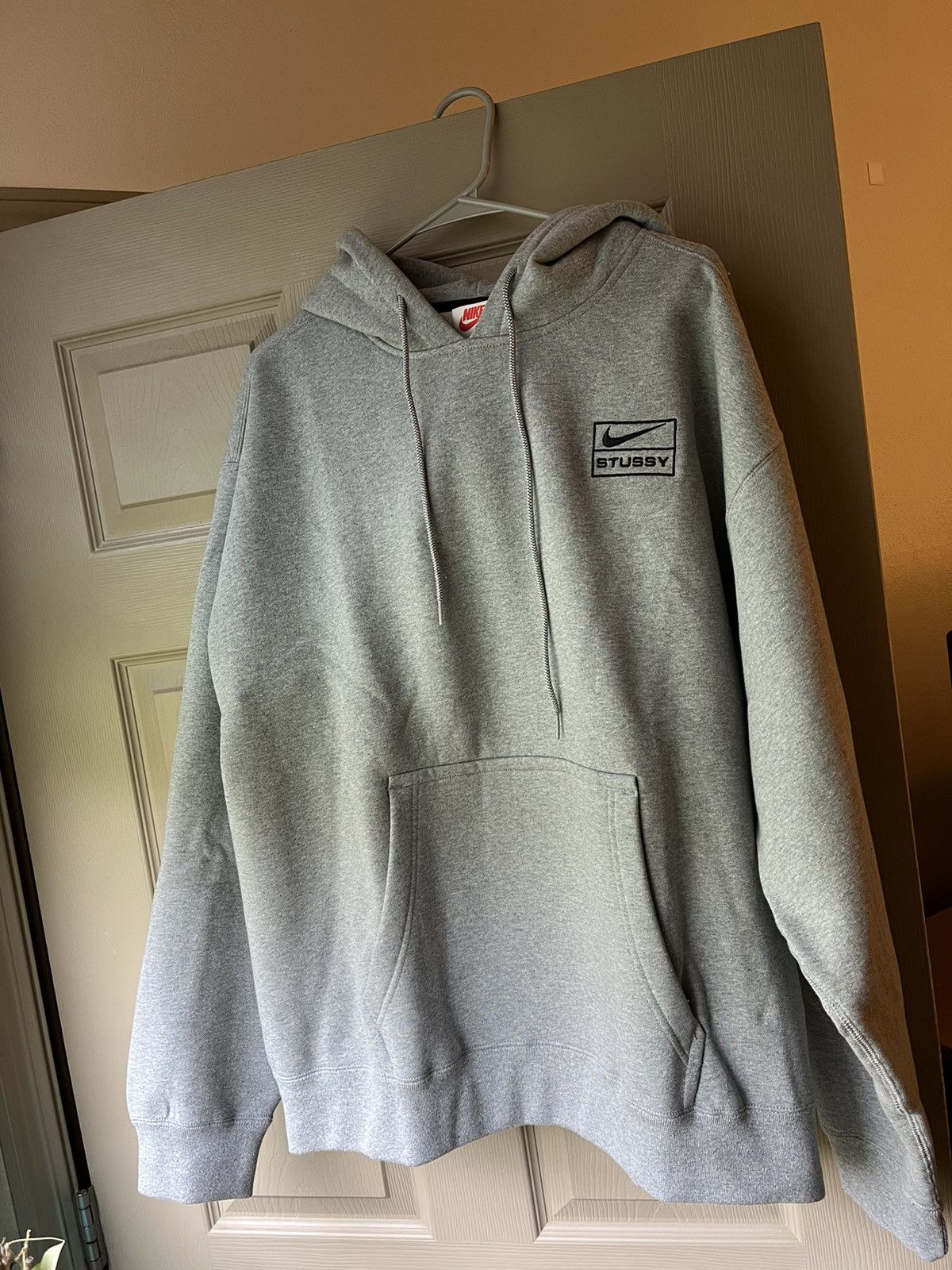 Nike x Stussy Hoodie Grey Men's - SS22 - US