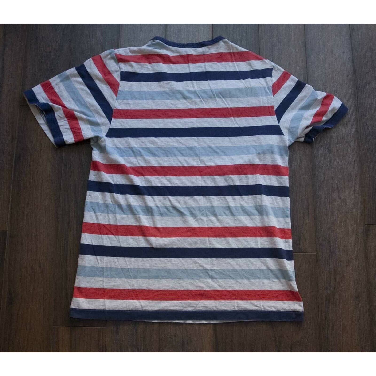 Armor-Lux ** Armor Lux T Shirt Breton Stripe Size 3 / S/M Size US M / EU 48-50 / 2 - 4 Thumbnail