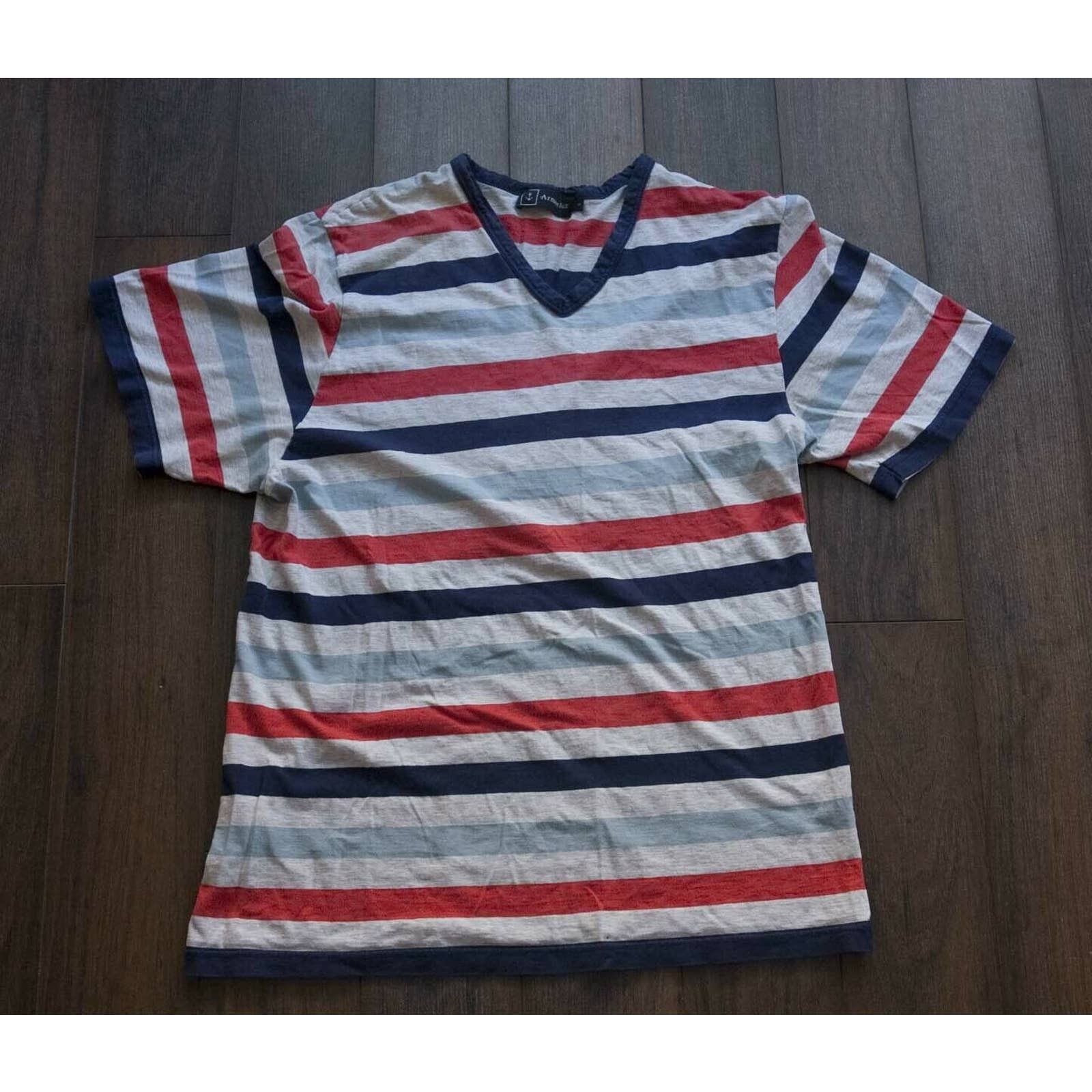 Armor-Lux ** Armor Lux T Shirt Breton Stripe Size 3 / S/M Size US M / EU 48-50 / 2 - 1 Thumbnail