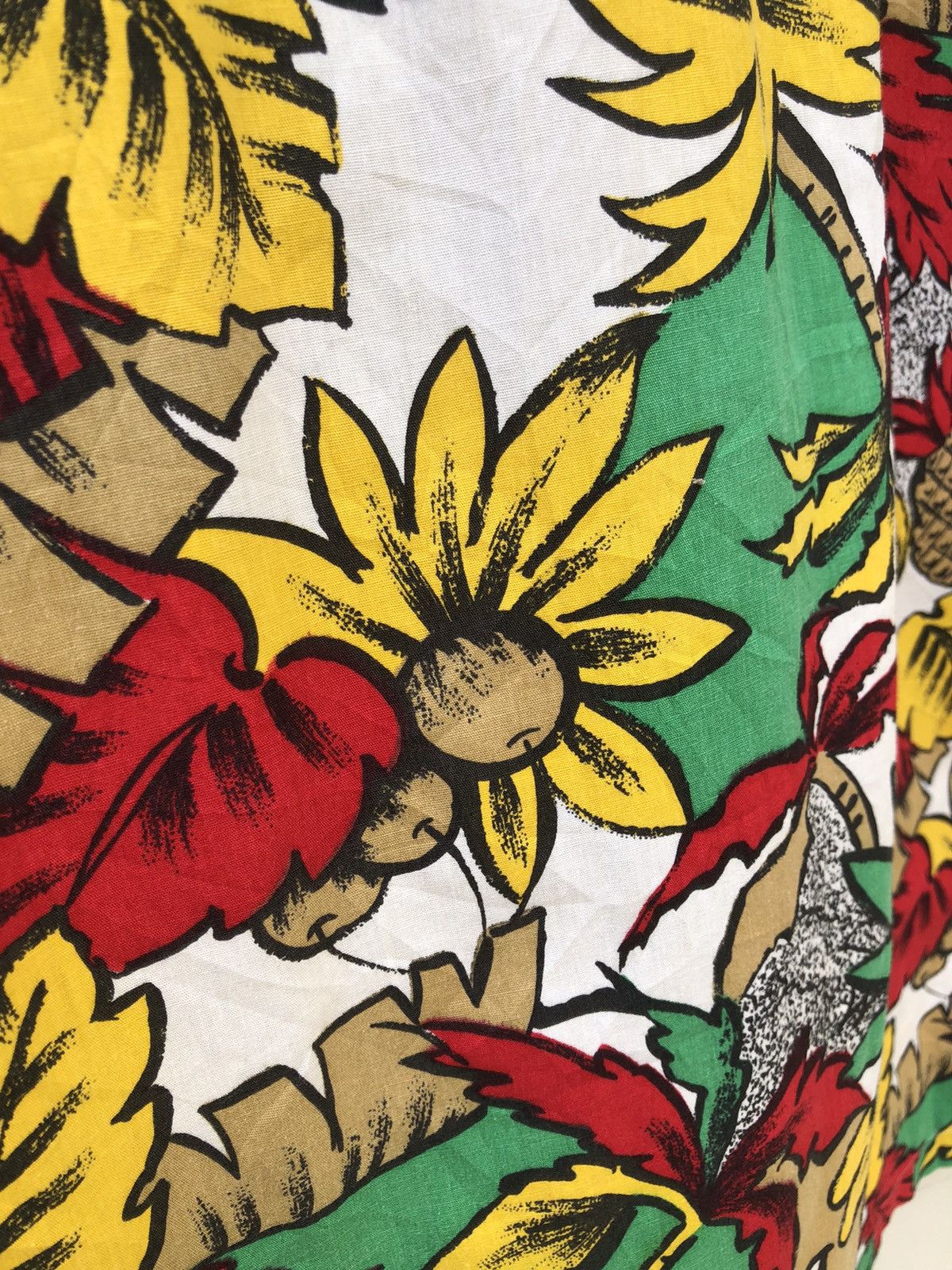 Vintage Vintage 90s PUSH Japan Open Collar Baggy Hawaiian Shirt Size US L / EU 52-54 / 3 - 15 Thumbnail