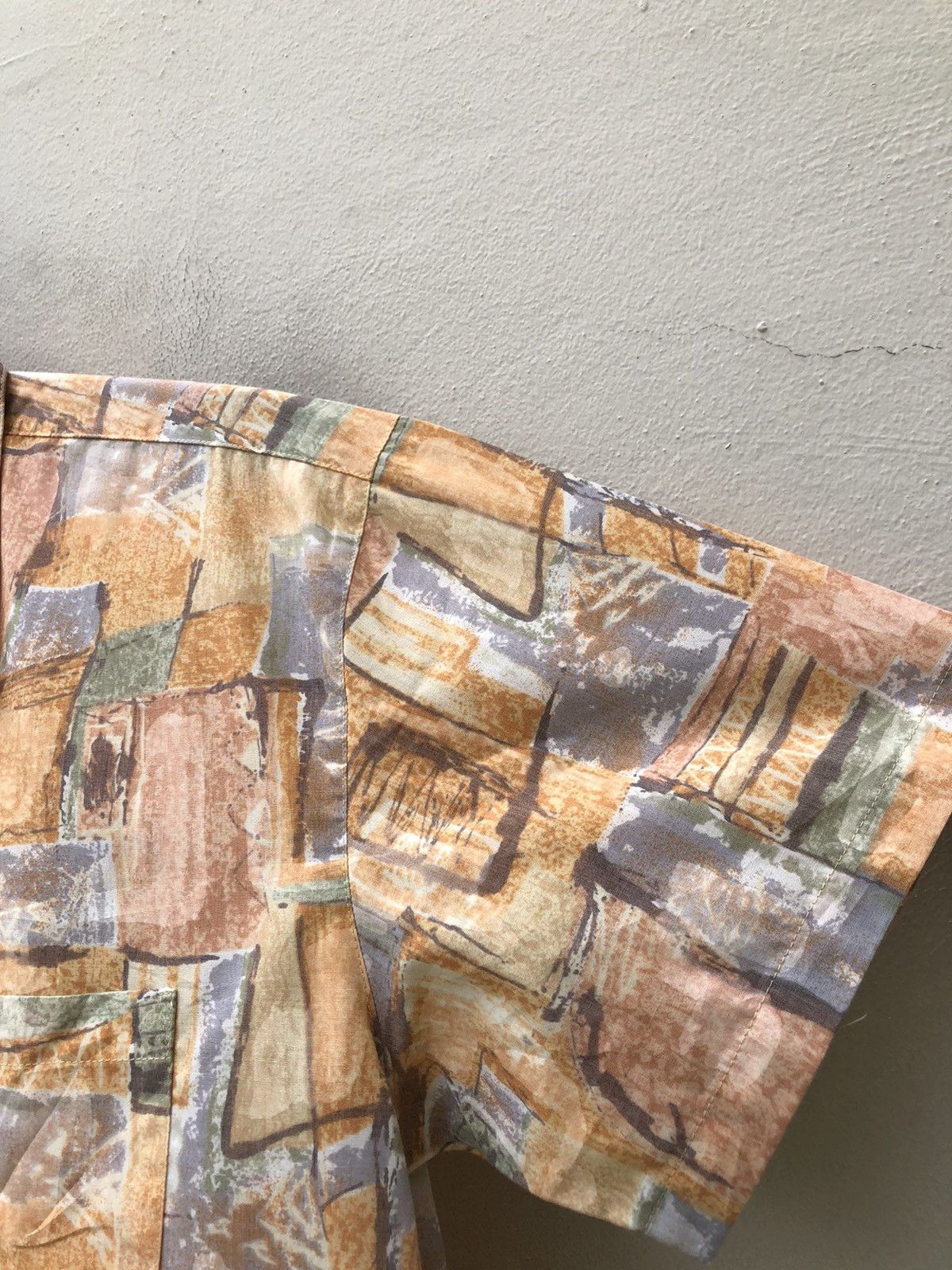Vintage Vintage 90s Pachanga Japan Abstract Art Hawaiian Shirt Size US L / EU 52-54 / 3 - 8 Thumbnail