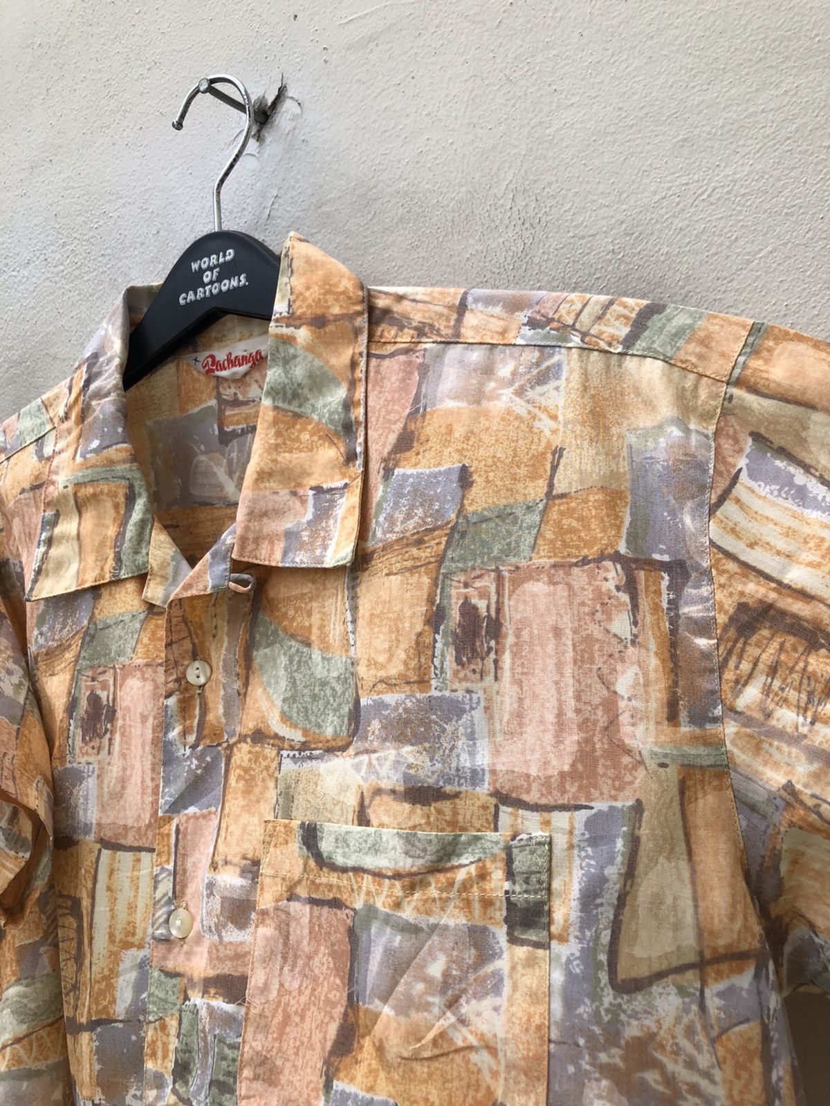 Vintage Vintage 90s Pachanga Japan Abstract Art Hawaiian Shirt Size US L / EU 52-54 / 3 - 9 Thumbnail