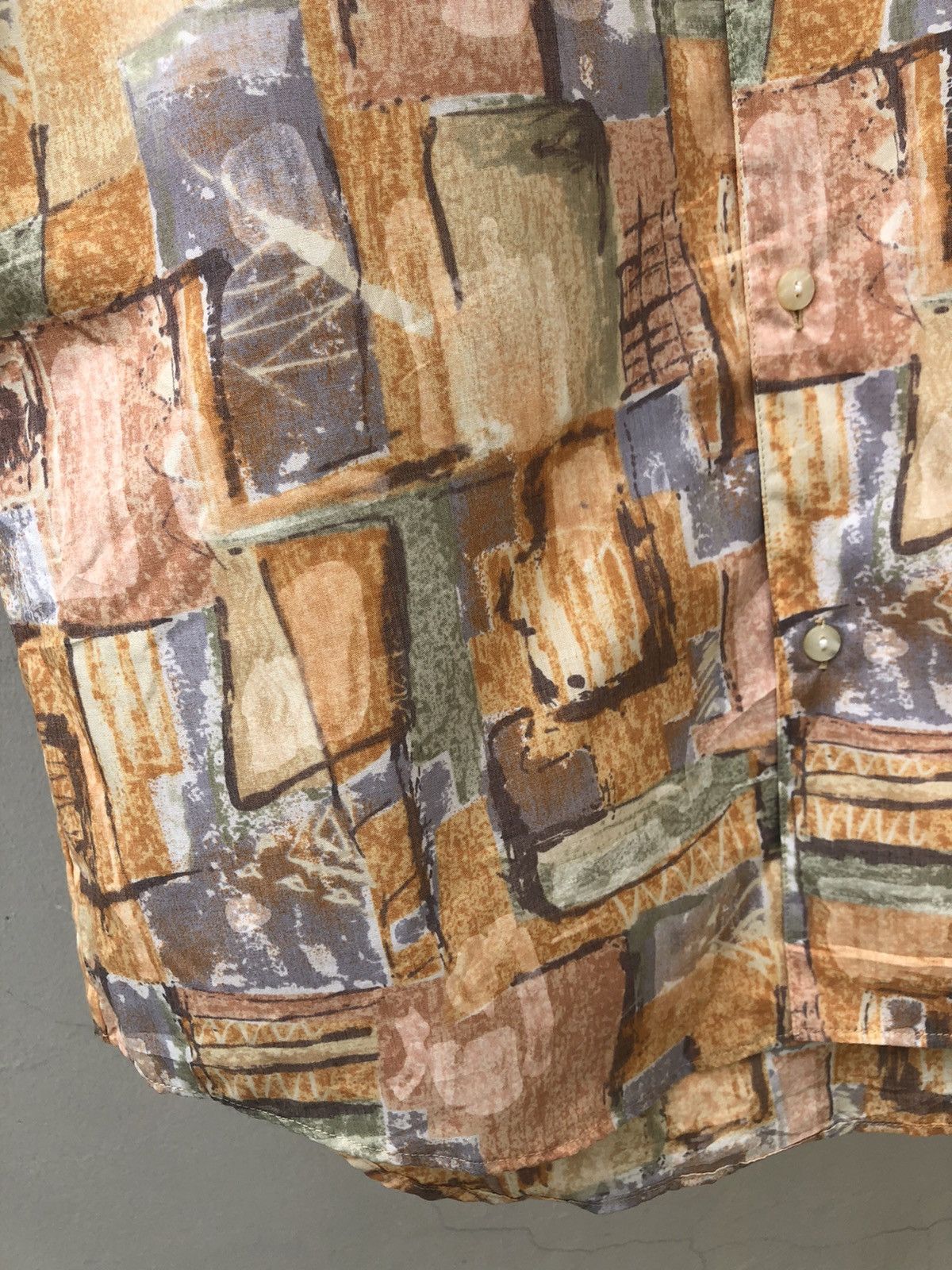 Vintage Vintage 90s Pachanga Japan Abstract Art Hawaiian Shirt Size US L / EU 52-54 / 3 - 13 Thumbnail