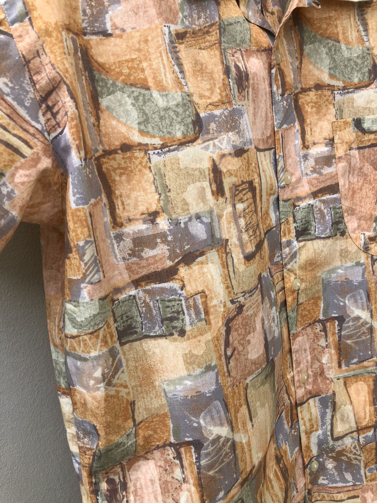 Vintage Vintage 90s Pachanga Japan Abstract Art Hawaiian Shirt Size US L / EU 52-54 / 3 - 12 Thumbnail