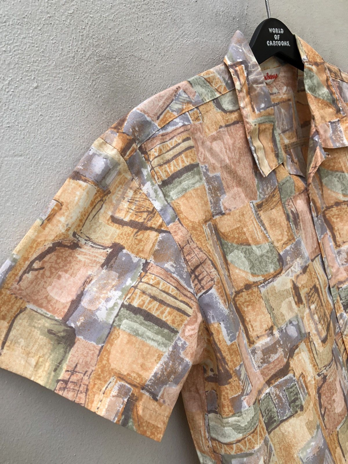Vintage Vintage 90s Pachanga Japan Abstract Art Hawaiian Shirt Size US L / EU 52-54 / 3 - 11 Thumbnail