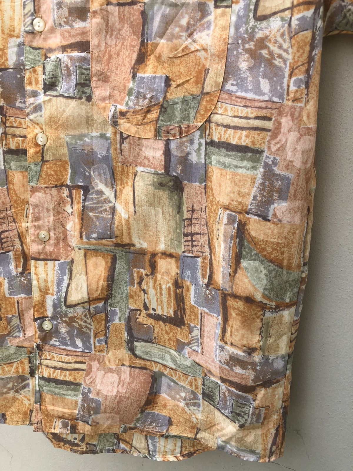 Vintage Vintage 90s Pachanga Japan Abstract Art Hawaiian Shirt Size US L / EU 52-54 / 3 - 10 Thumbnail