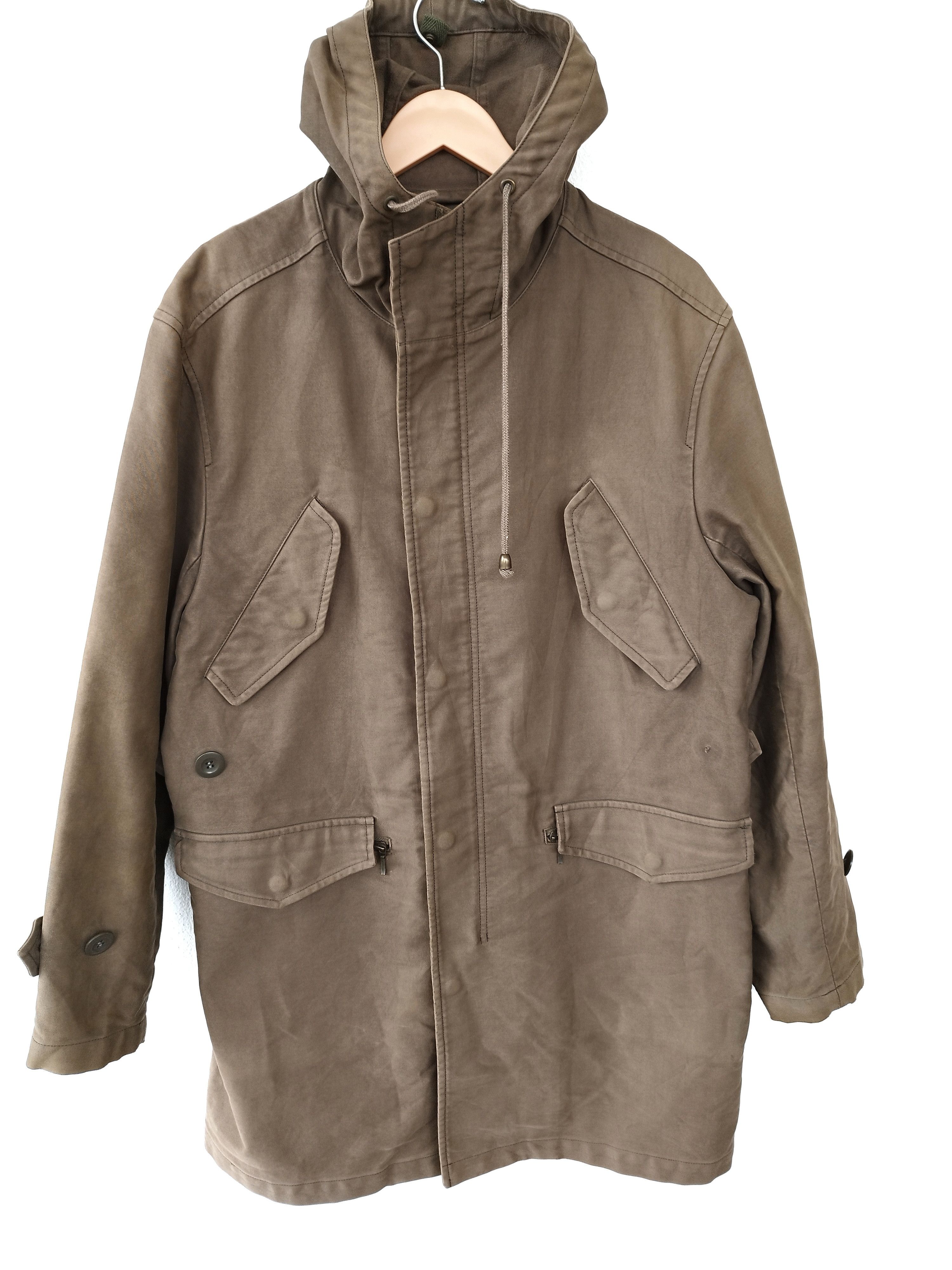 Japanese Brand × Patrick Cox Patrick Cox Jacket parka army Size US L / EU 52-54 / 3 - 1 Thumbnail