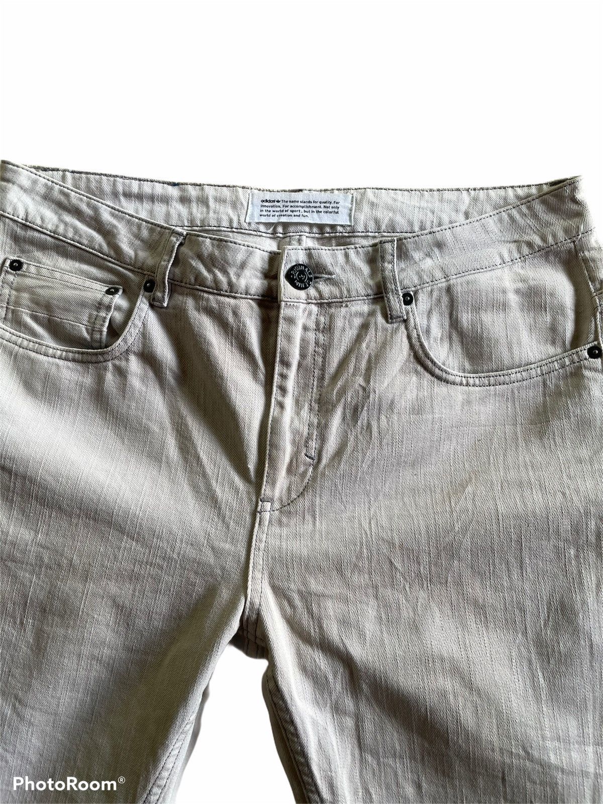 Adidas Adidas Original denim Khakis slim leg regular menswear W33 Size US 33 - 5 Thumbnail