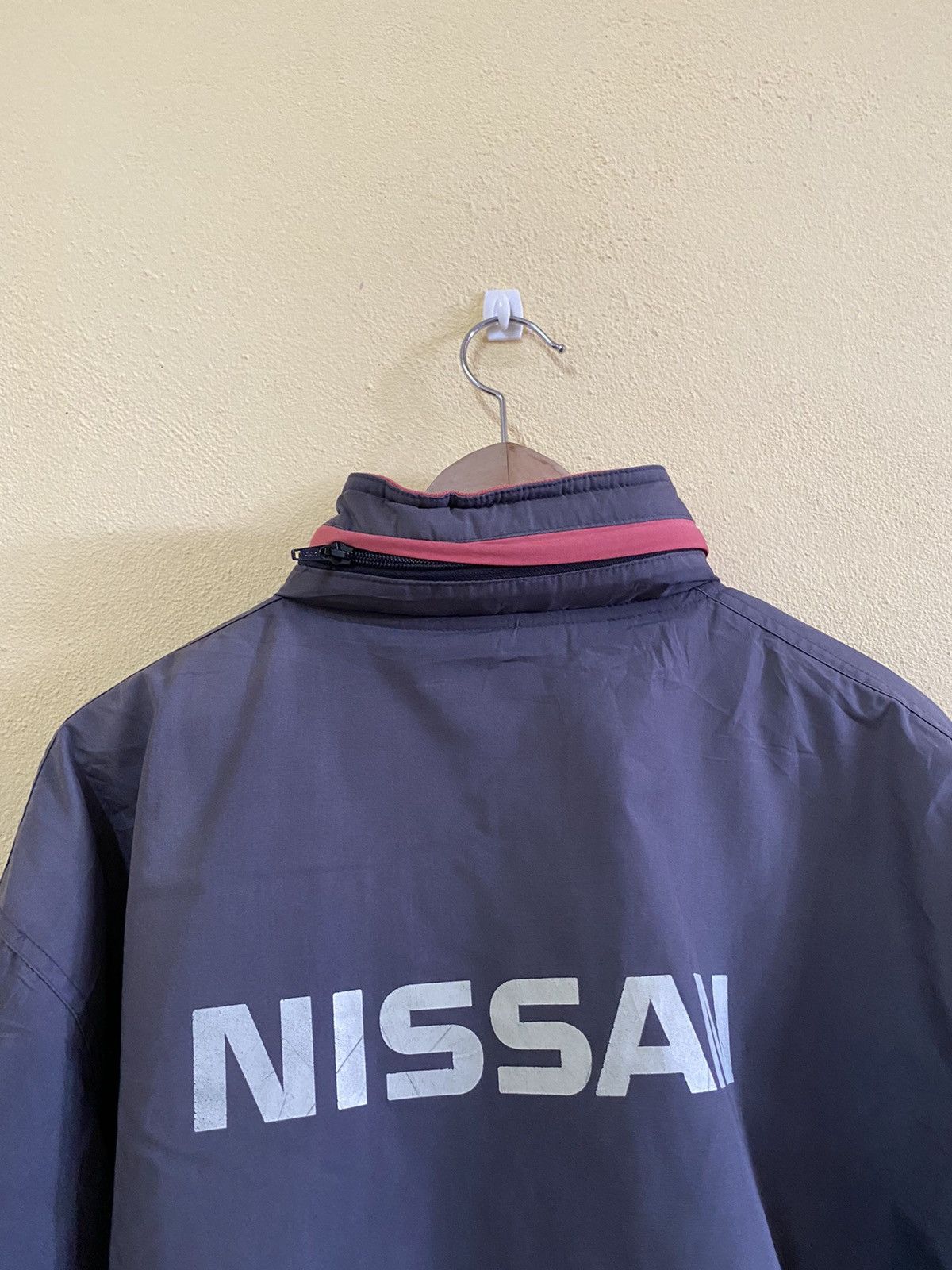 Nissan × Vintage Vintage Nissan Bomber jacket full zipped Size US L / EU 52-54 / 3 - 1 Thumbnail