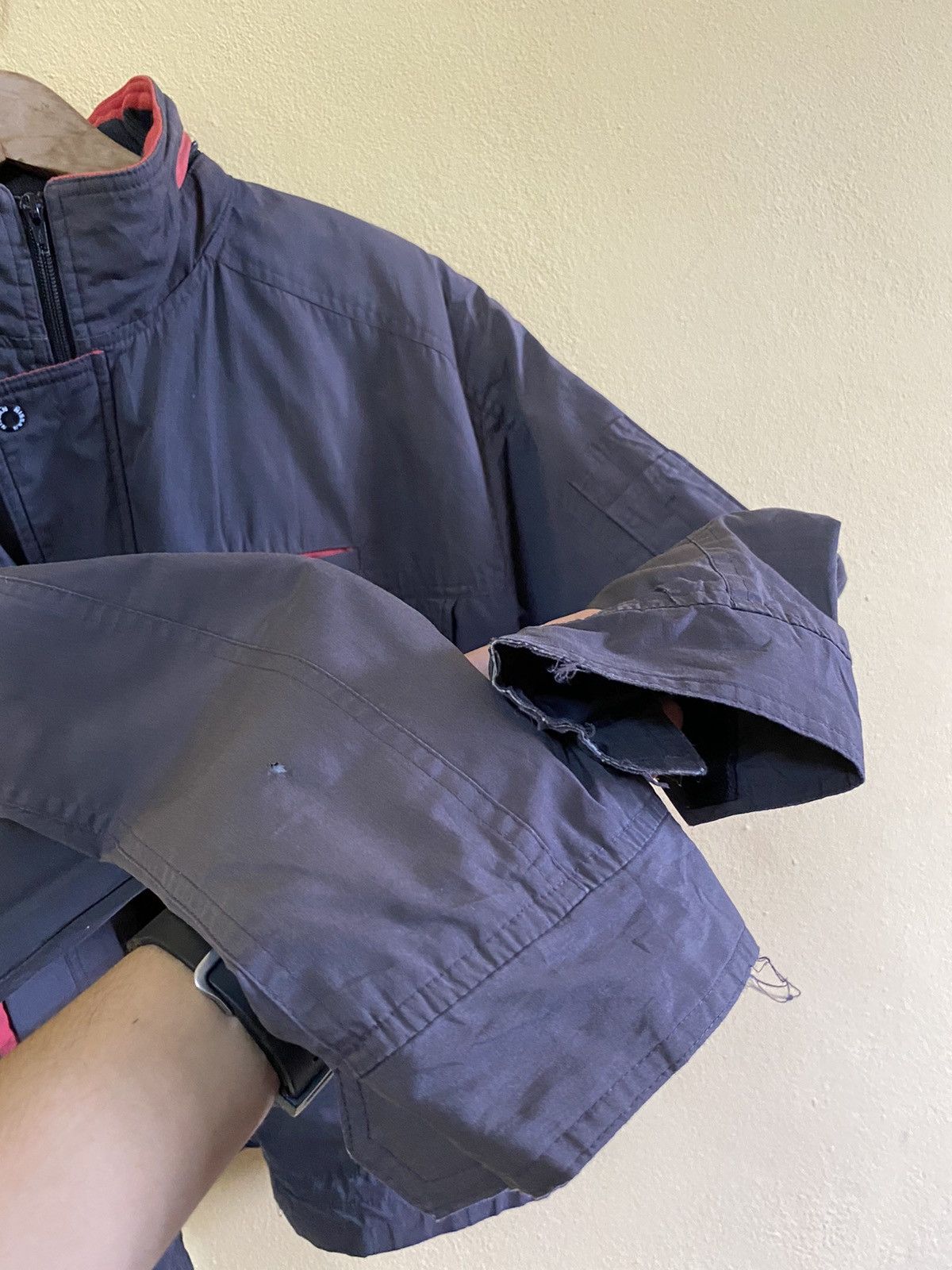 Nissan × Vintage Vintage Nissan Bomber jacket full zipped Size US L / EU 52-54 / 3 - 5 Thumbnail