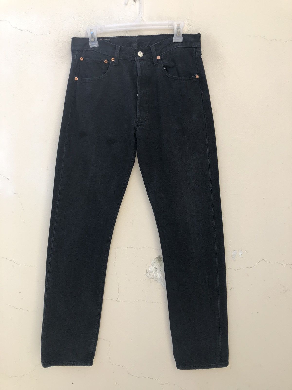 Vintage 2000 Levi’s 501 Jeans Faded Black Denim