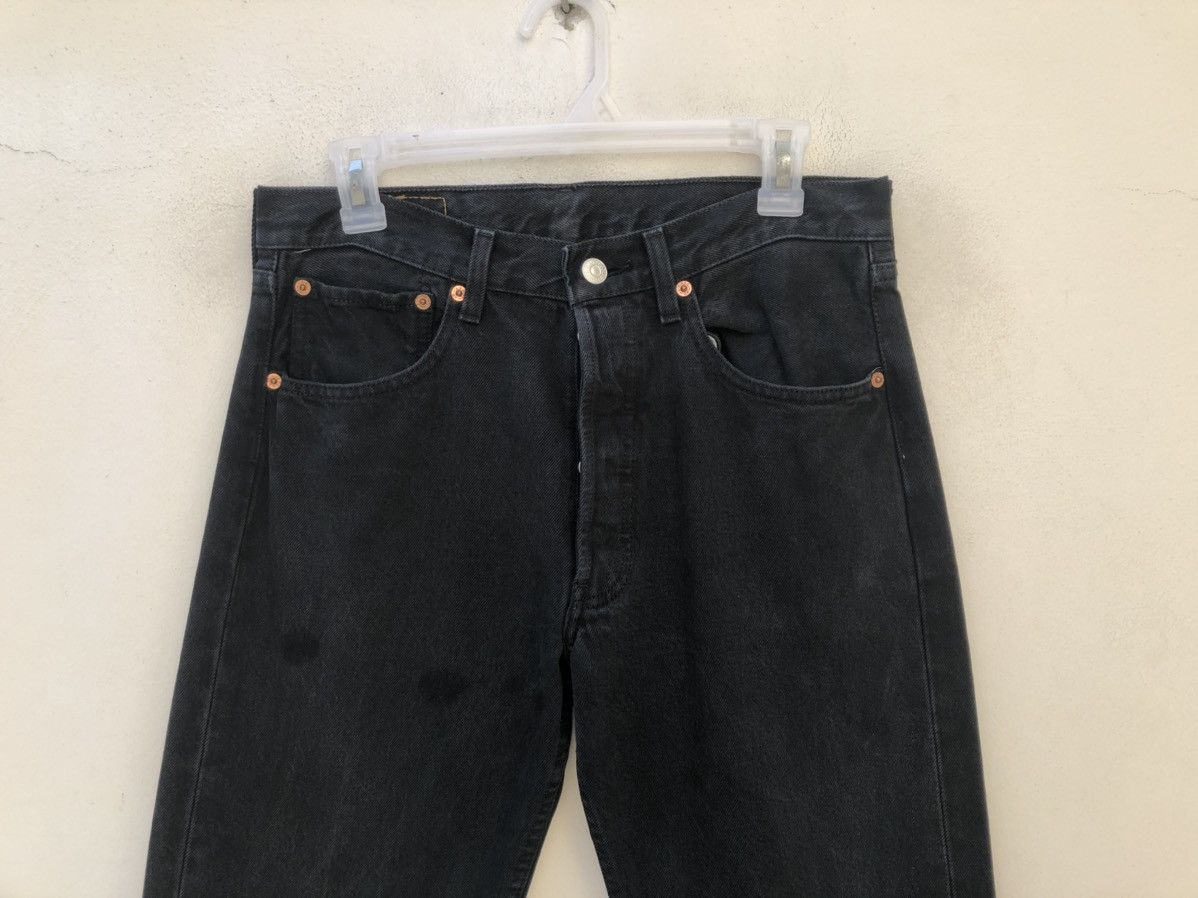 Levi's Vintage 2000 Levi’s 501 Jeans Faded Black Denim Size US 31 - 2 Thumbnail