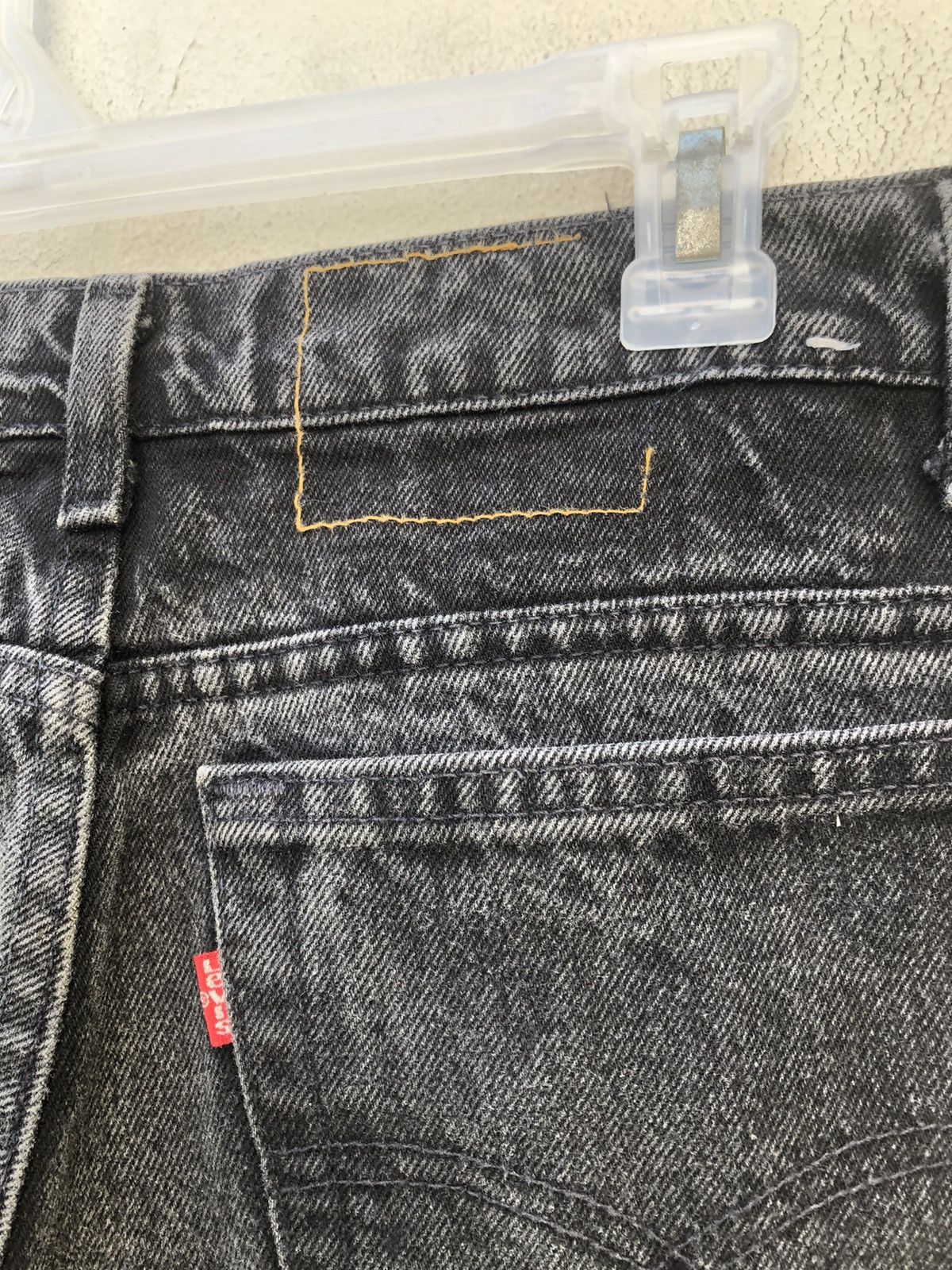 Levi's Vintage 1997 Levi’s 505 Jeans Faded Black Denim Size US 32 / EU 48 - 20 Thumbnail