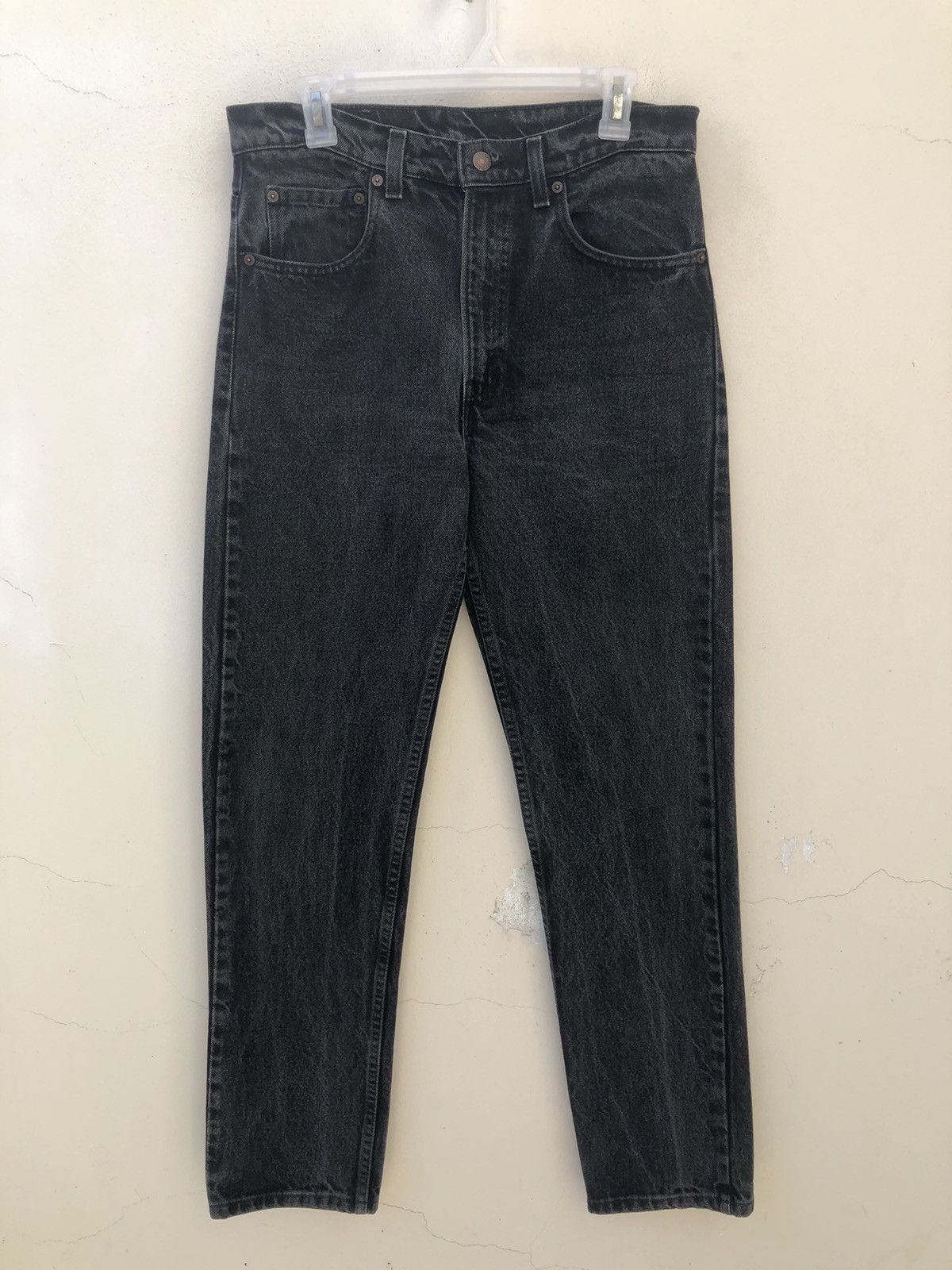 Levi's Vintage 1997 Levi’s 505 Jeans Faded Black Denim Size US 32 / EU 48 - 6 Thumbnail